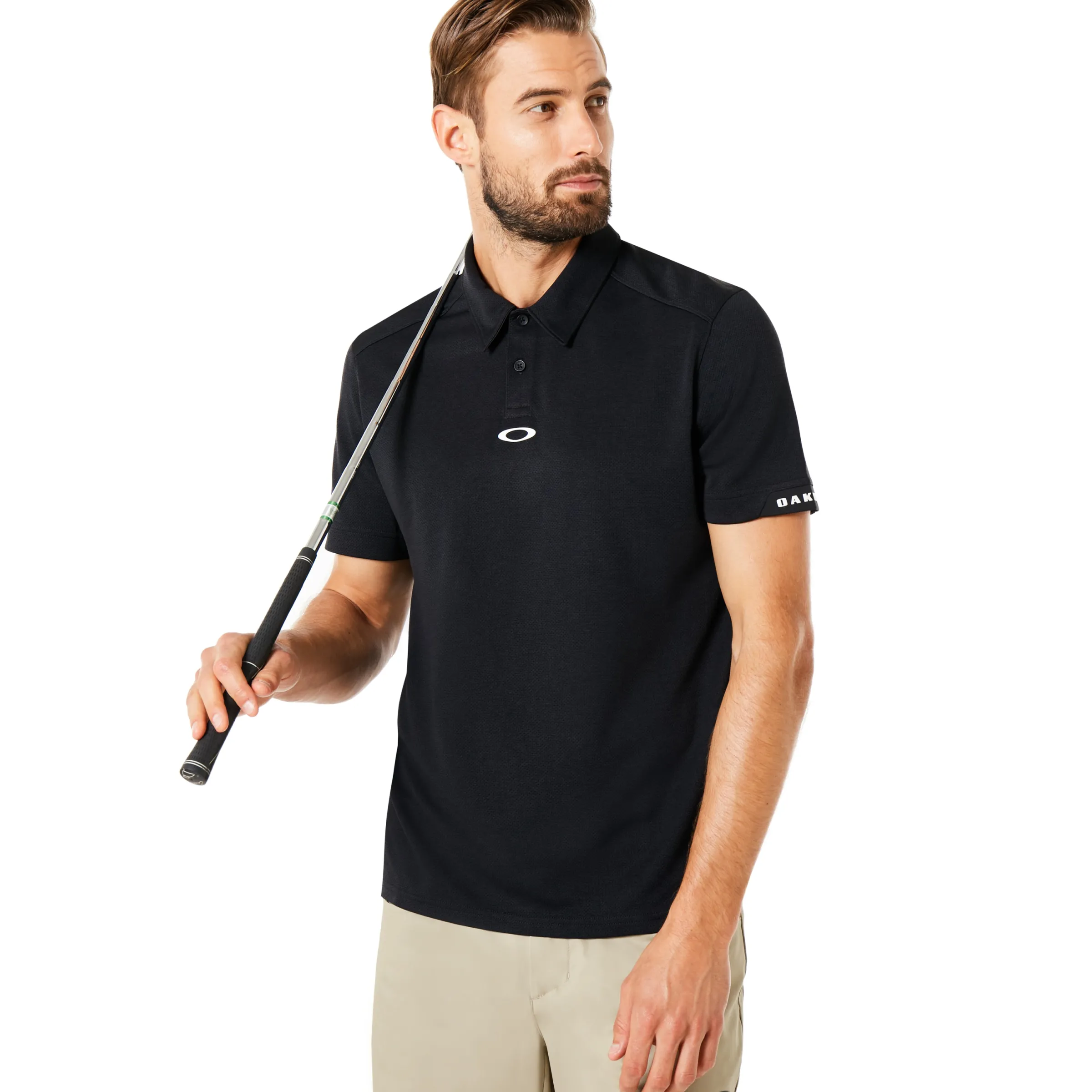 Oakley Aero Ellipse Polo Blackout Light Heather Cheap