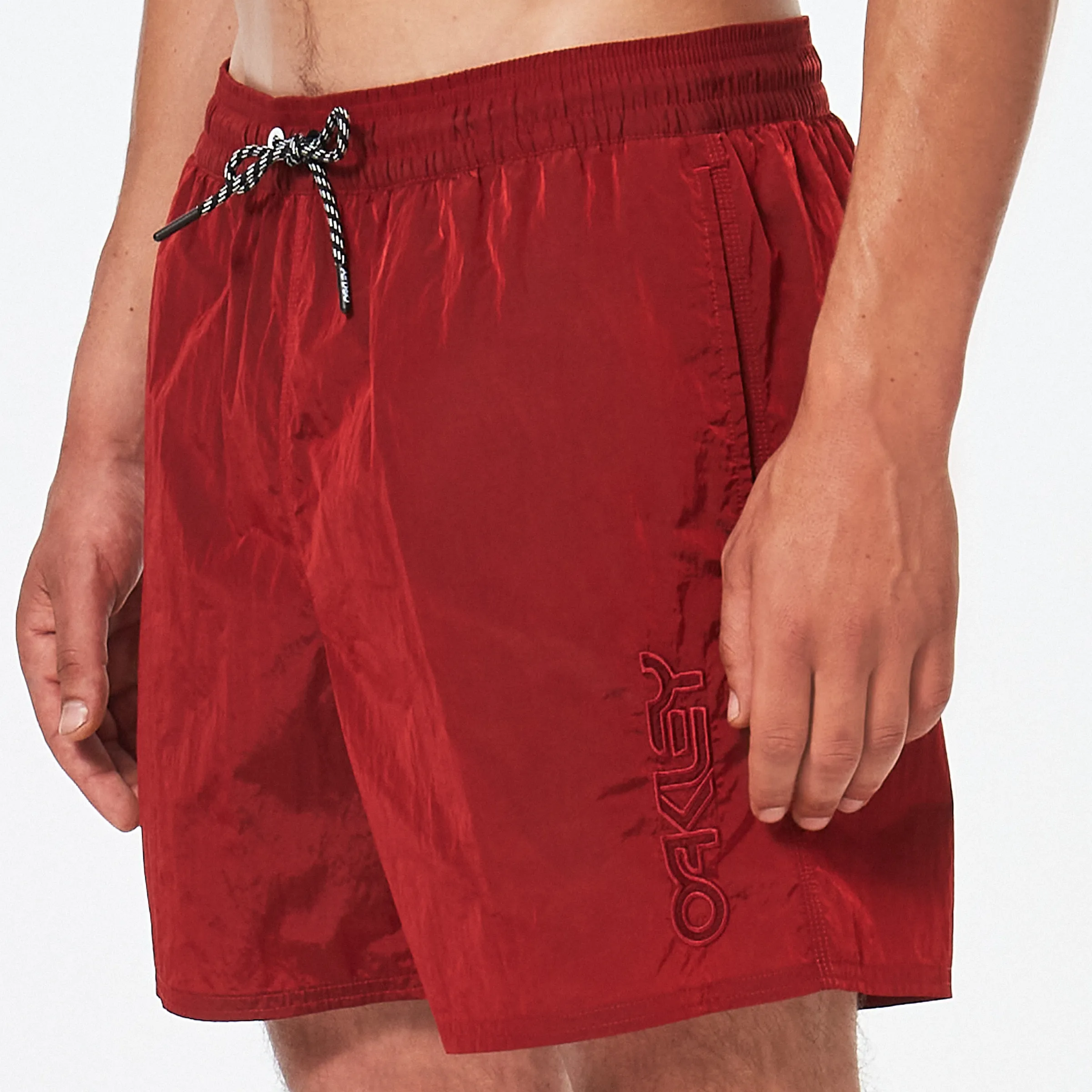 Oakley All Day B1B 16" Beach Short Red Line Sale