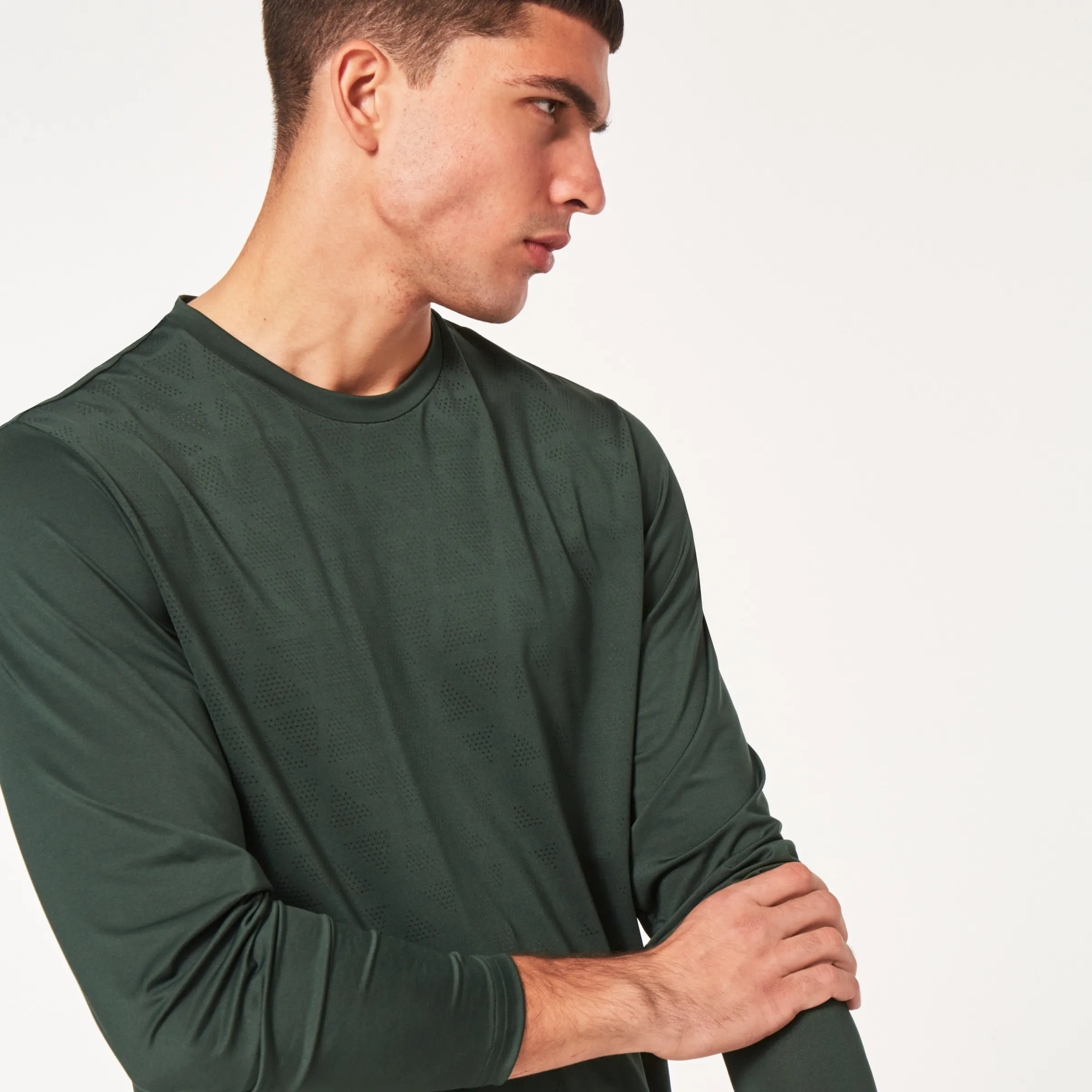 Oakley Berm Ls Jersey Hunter Green Fashion