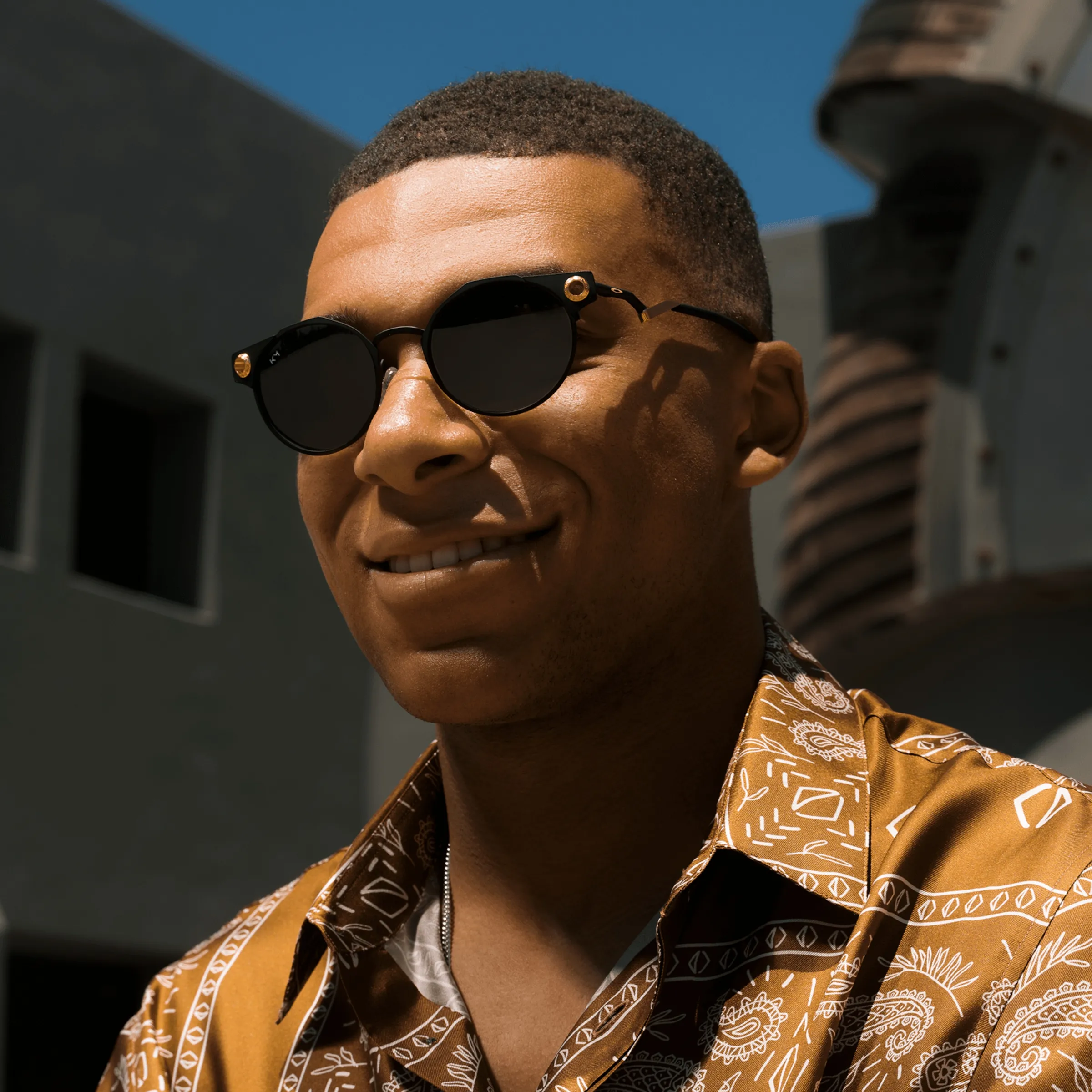 Oakley Deadbolt™ Kylian Mbappe Collection Satin Black Fashion