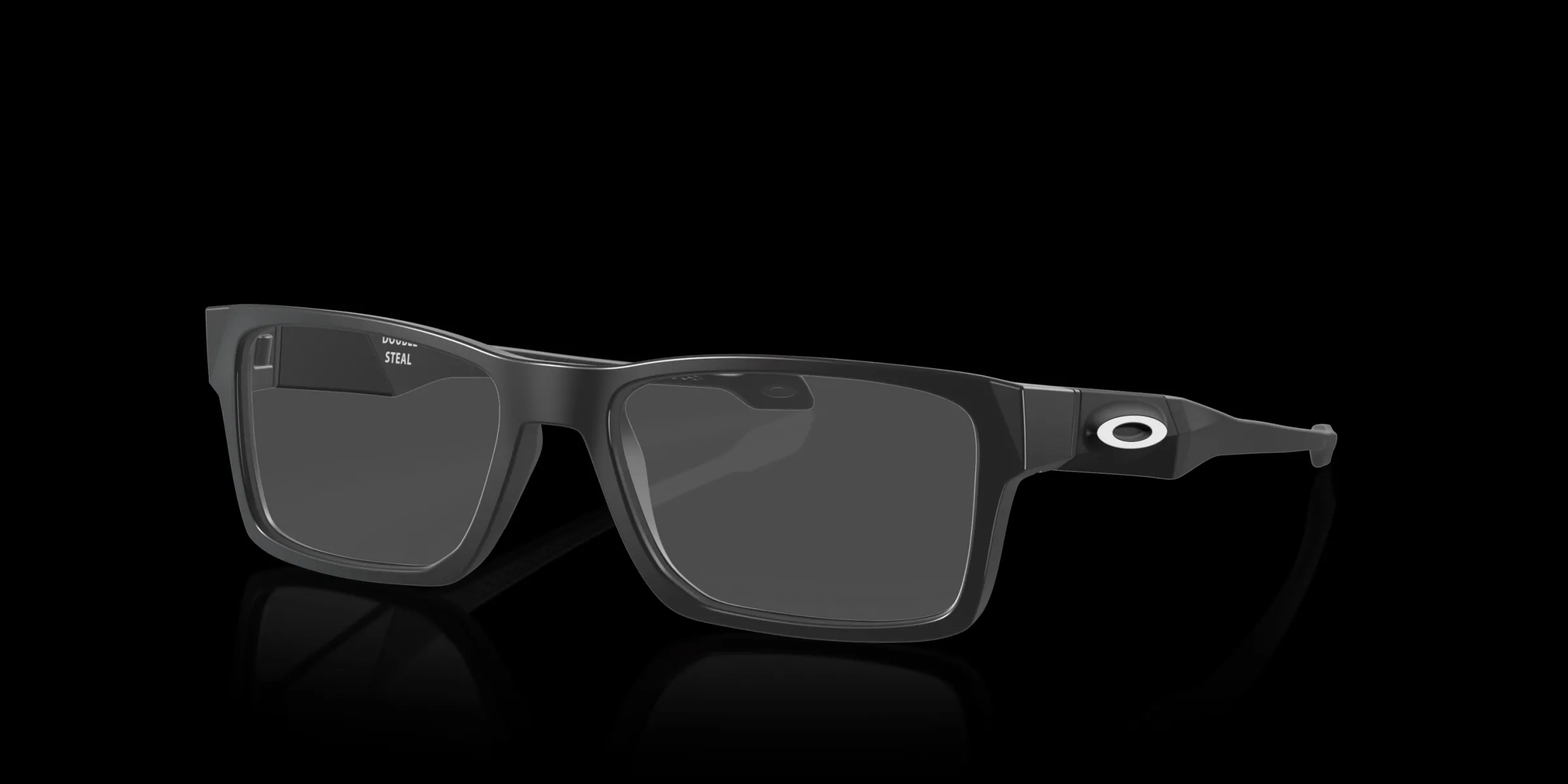 Oakley Double Steal (Youth Fit) Satin Black Clearance