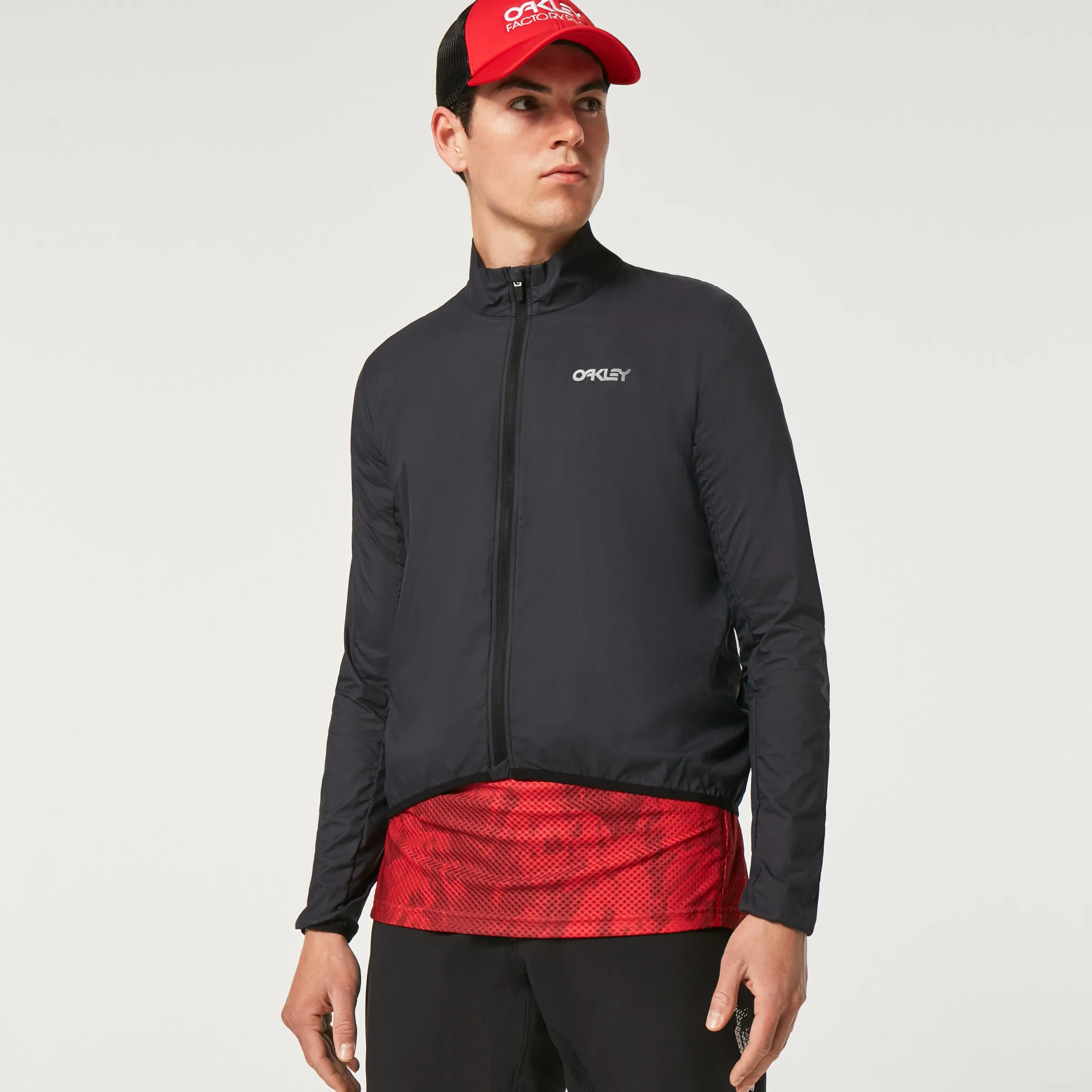 Oakley Elements Packable Jacket Blackout Store