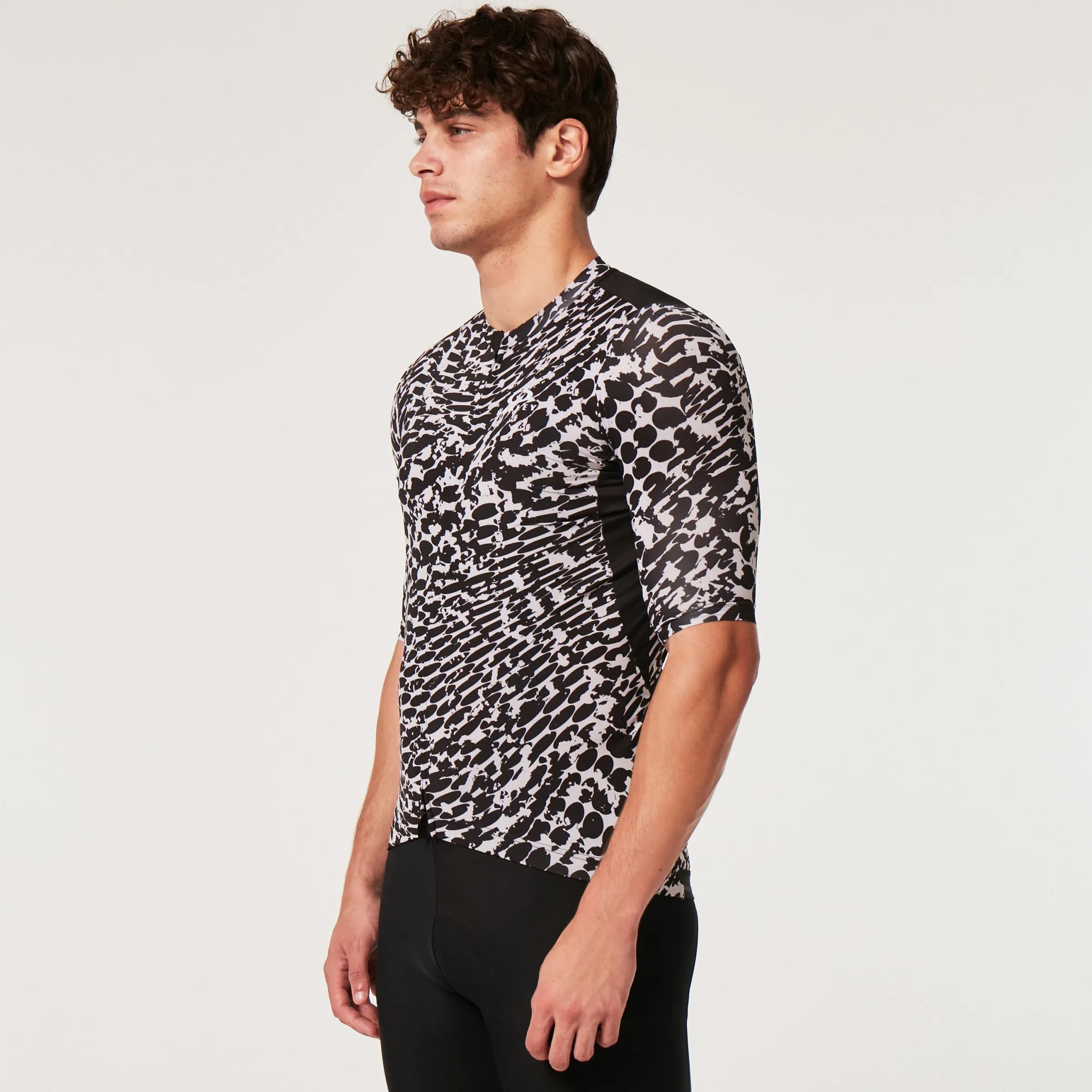 Oakley Endurance Dazzle Camo Jersey Abstract Black/White Flash Sale