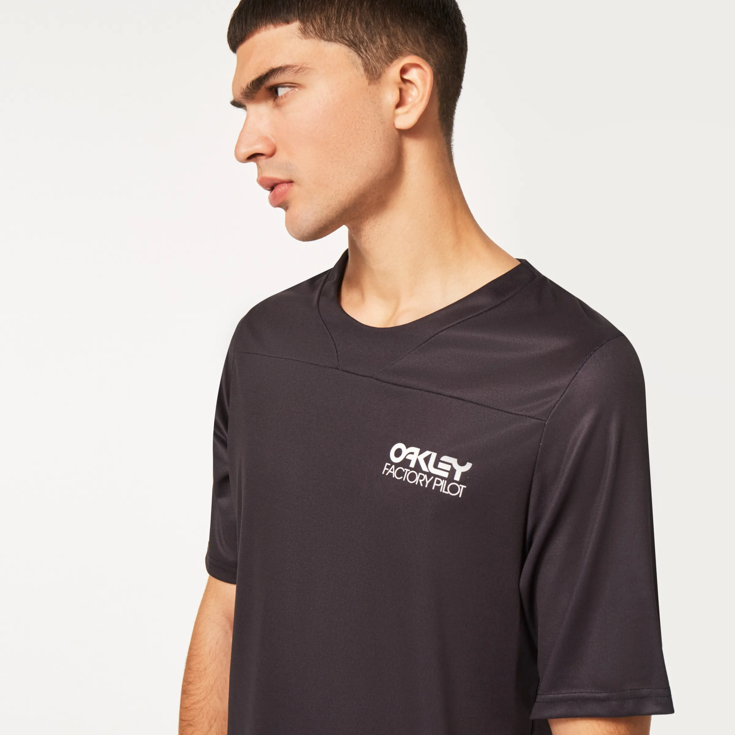 Oakley Factory Pilot Lite Mtb Jersey Blackout Fashion
