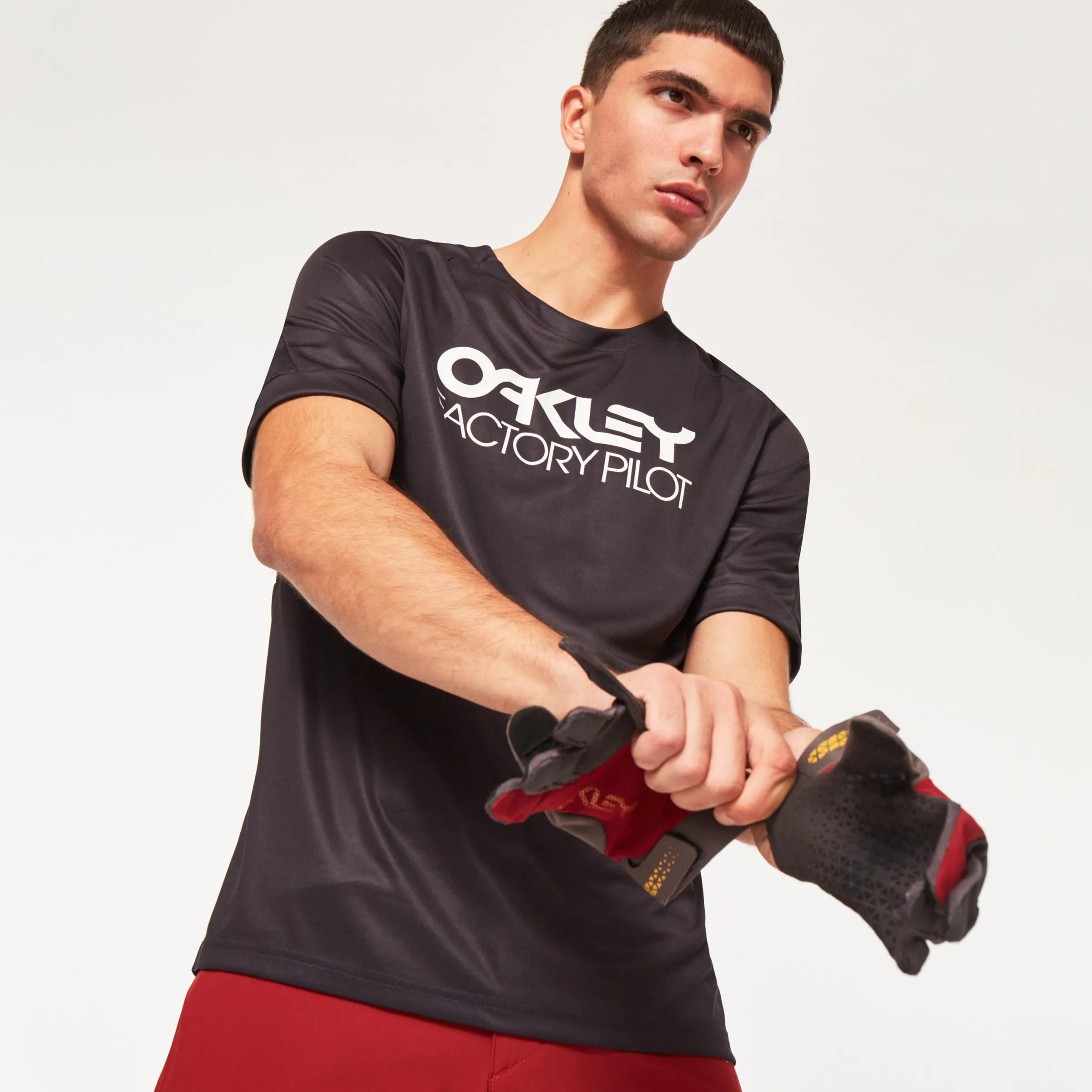 Oakley Factory Pilot Mtb Ss Jersey Blackout Best