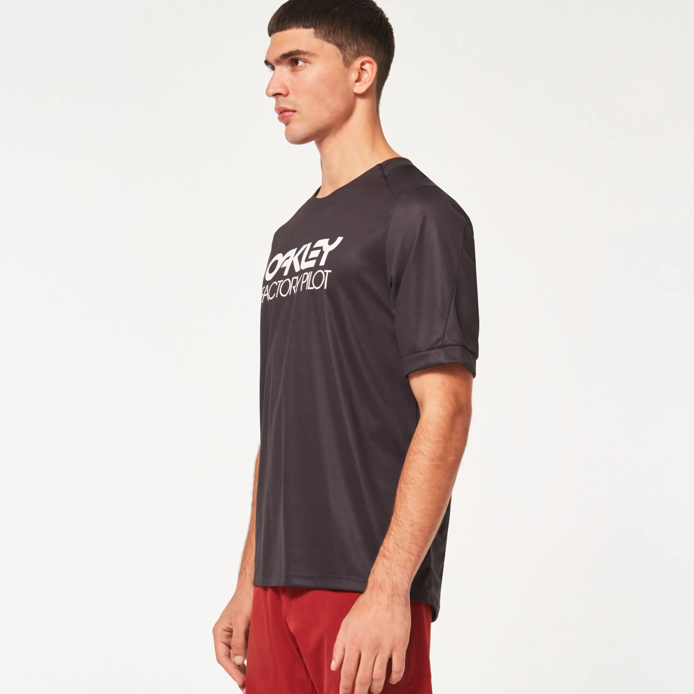 Oakley Factory Pilot Mtb Ss Jersey Blackout Best