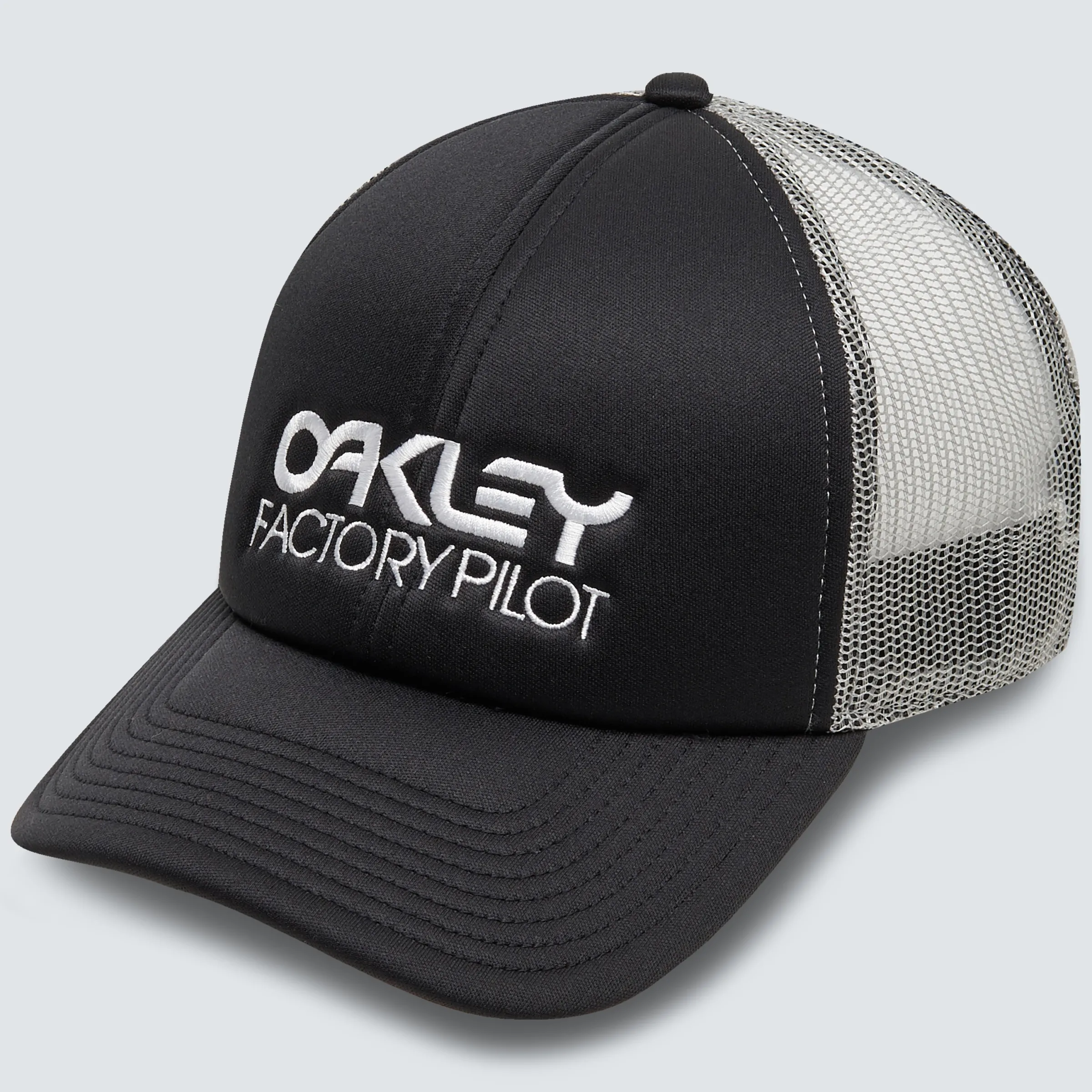 Oakley Factory Pilot Trucker Hat Blackout Cheap