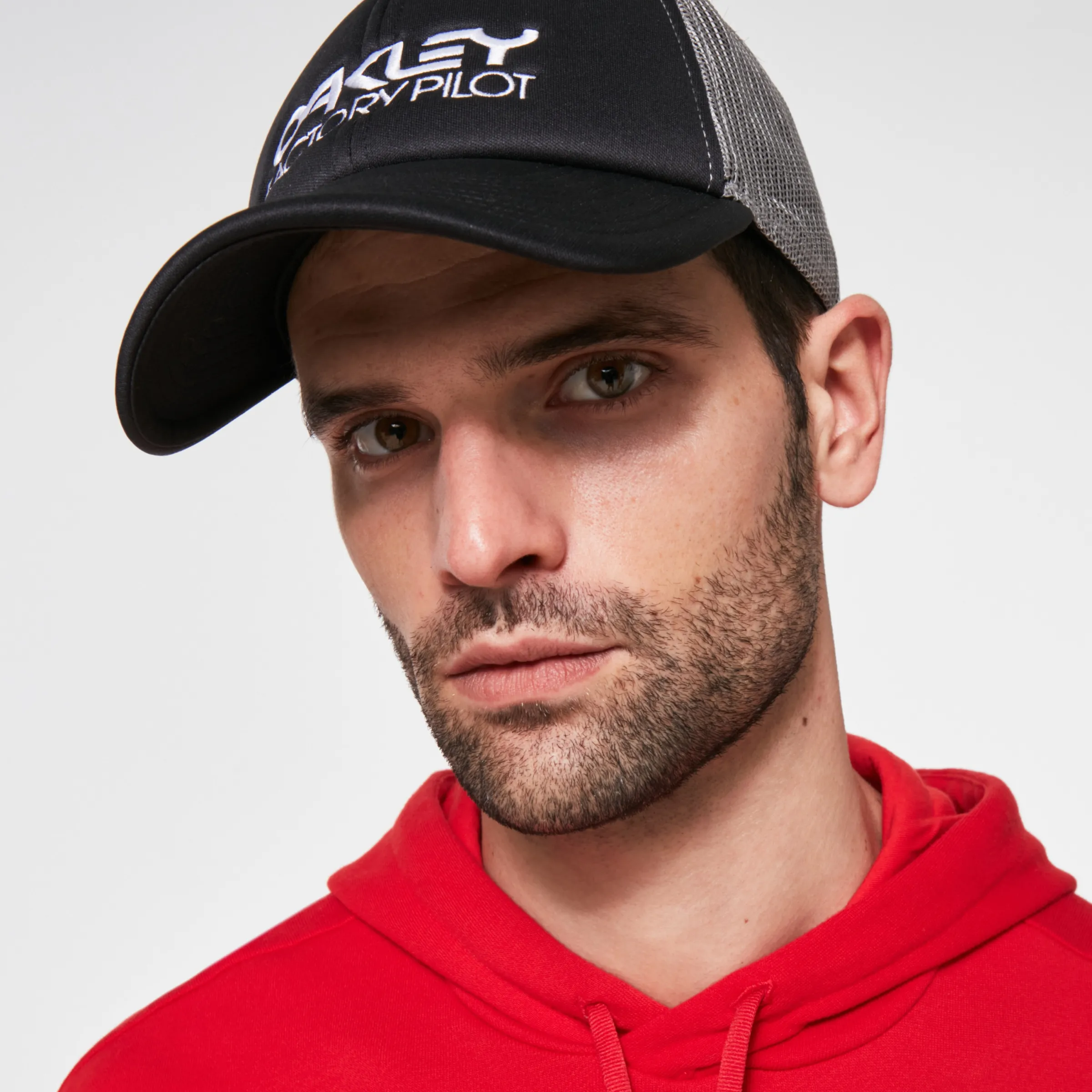 Oakley Factory Pilot Trucker Hat Blackout Cheap