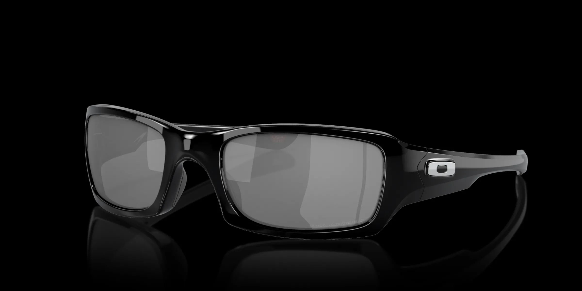 Oakley Fives Squared® Polished Black Flash Sale