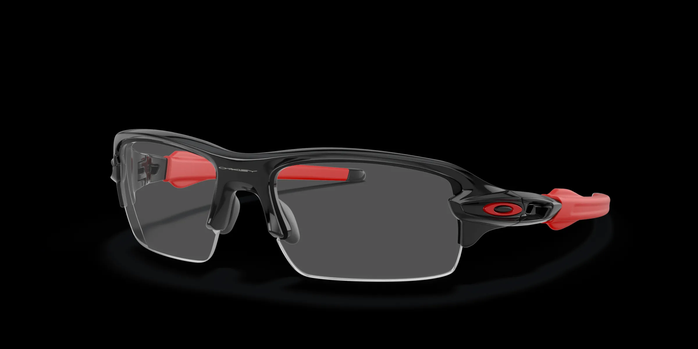 Oakley Flak® Xs (Youth Fit) Polished Black Flash Sale