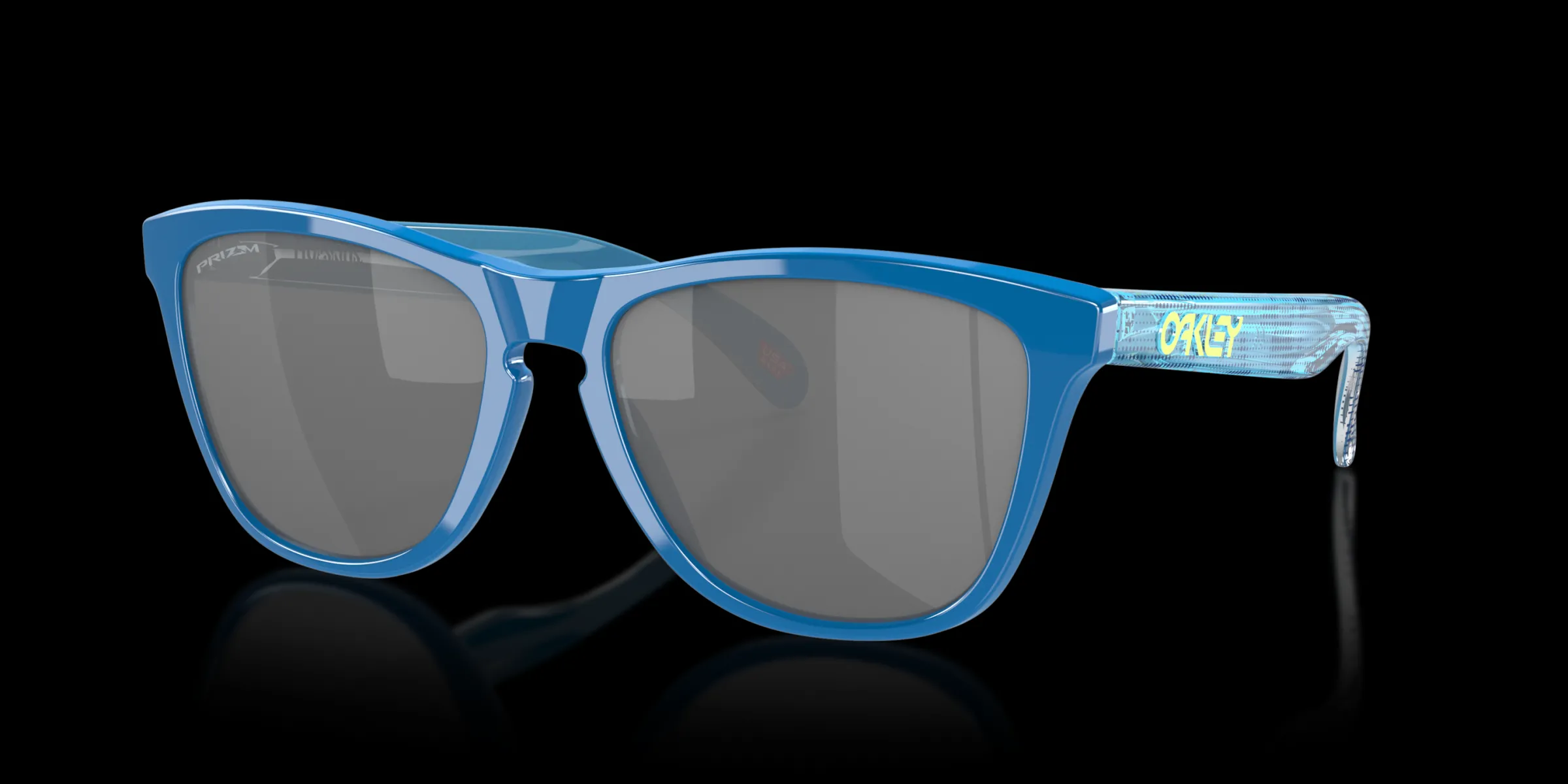 Oakley Frogskins™ High Resolution Collection Hi Res Polished Sapphire Hot