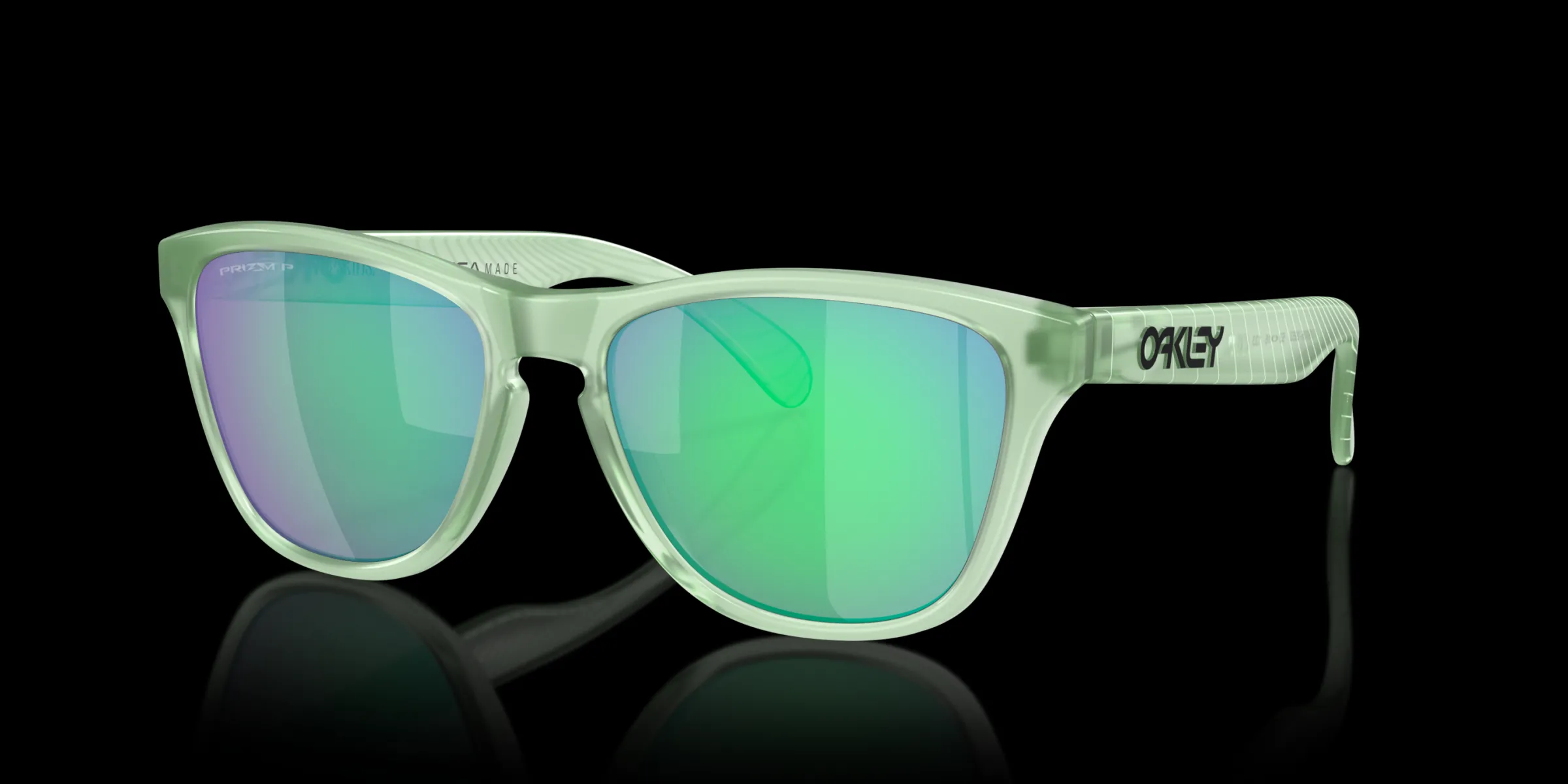 Oakley Frogskins™ Xs (Youth Fit) Encircle Collection Matte Transparent Jade Outlet