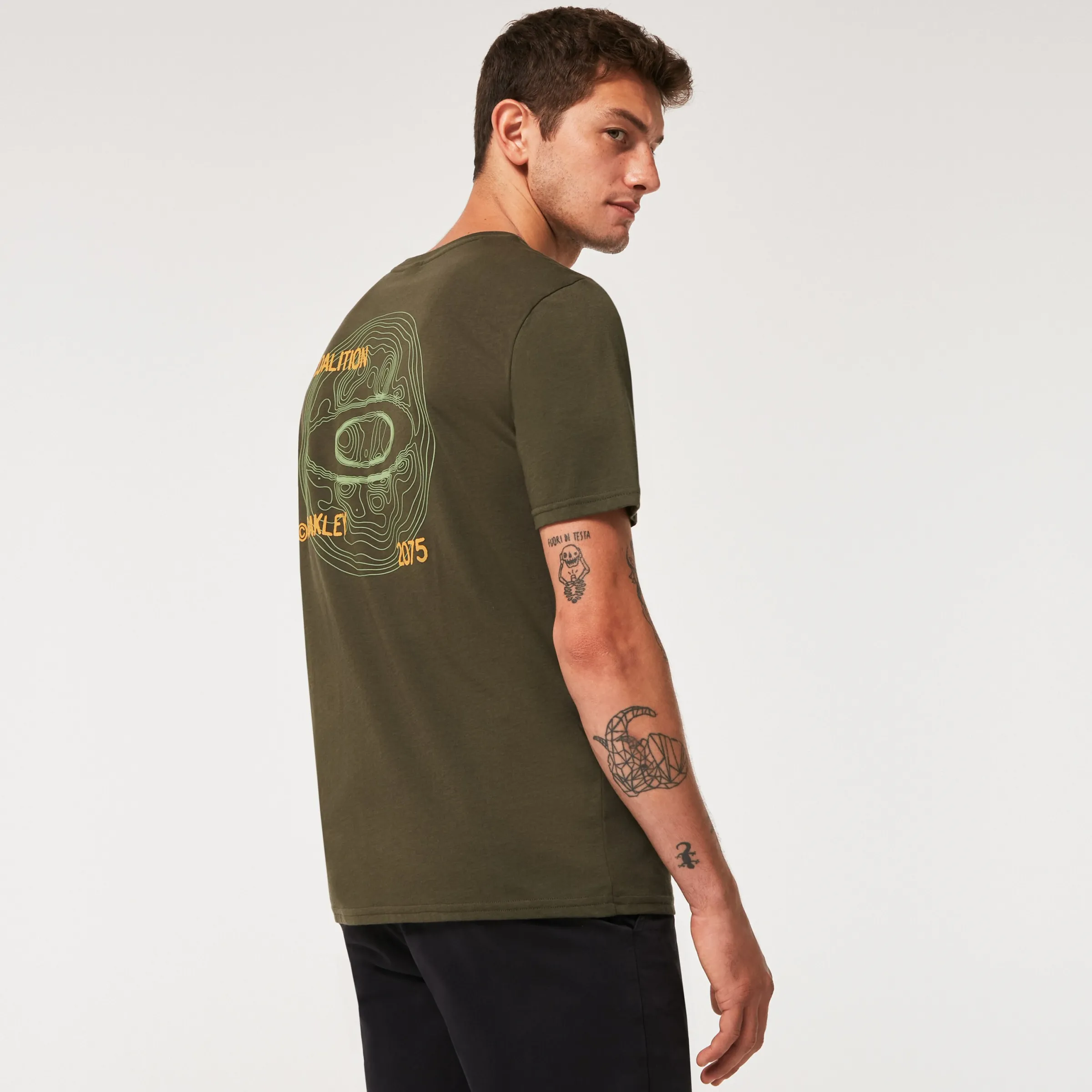 Oakley Future Coalition Tee New Dark Brush Cheap