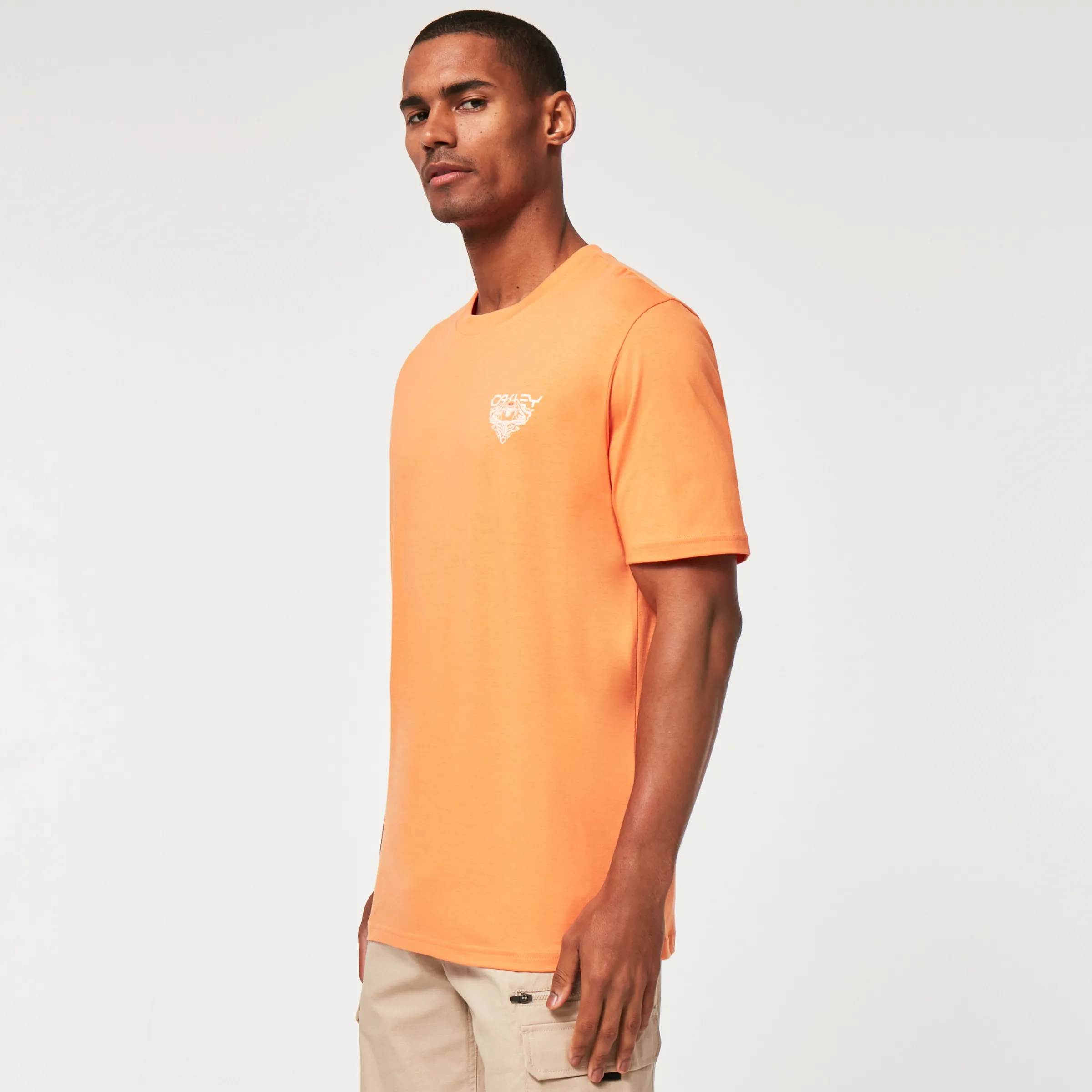 Oakley Hard Charge Tee Soft Orange Discount