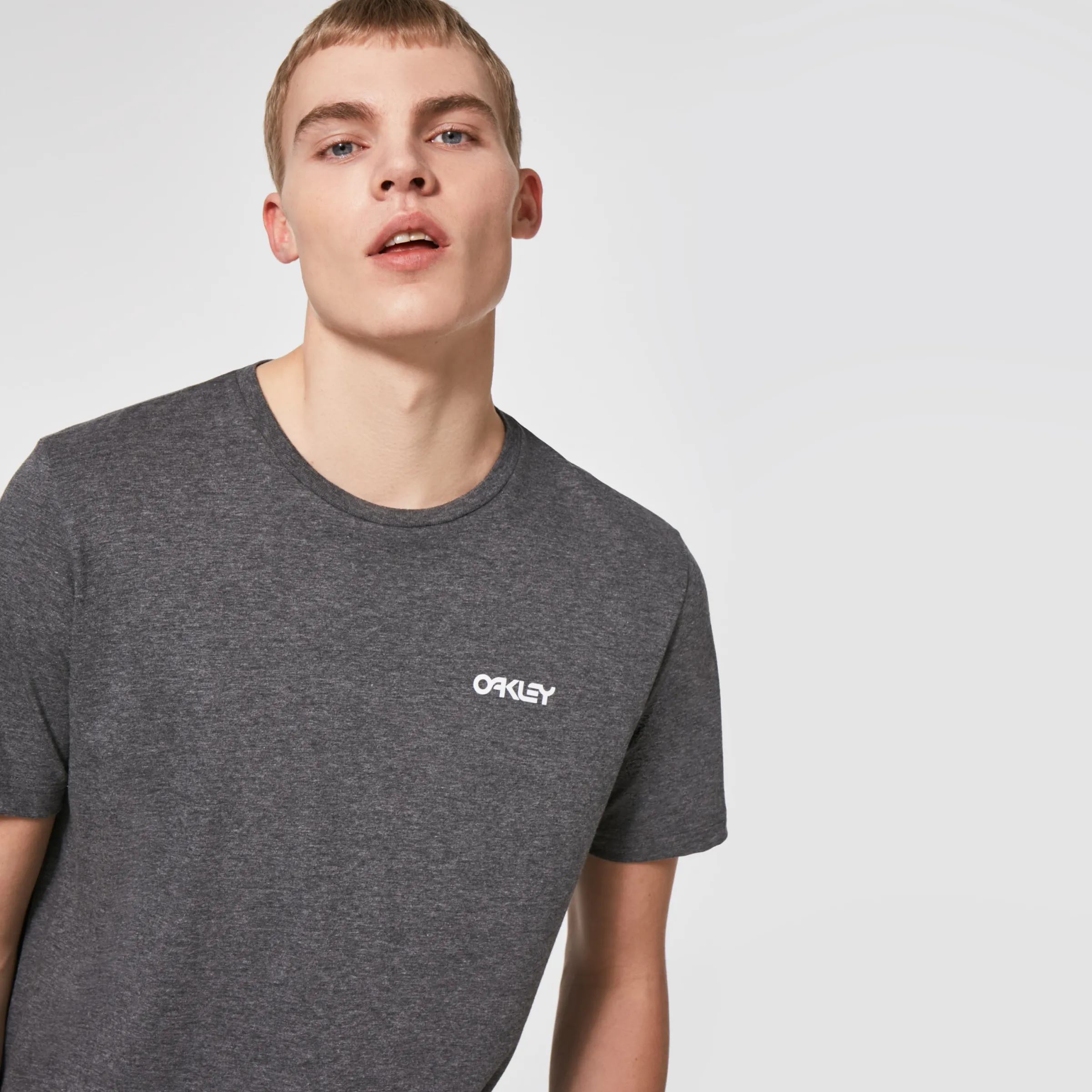 Oakley Hdo Repeat Tee New Athletic Gray New