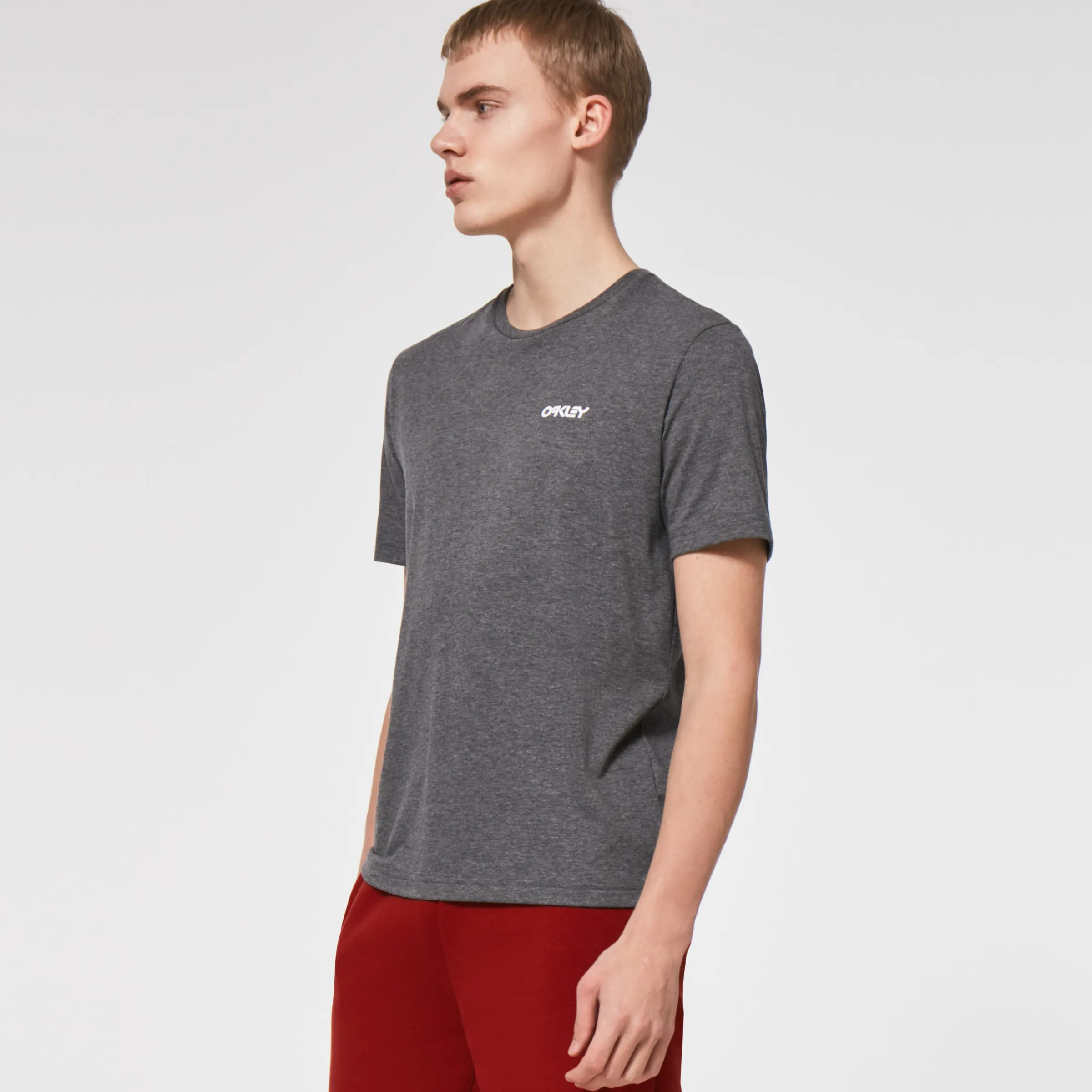 Oakley Hdo Repeat Tee New Athletic Gray New