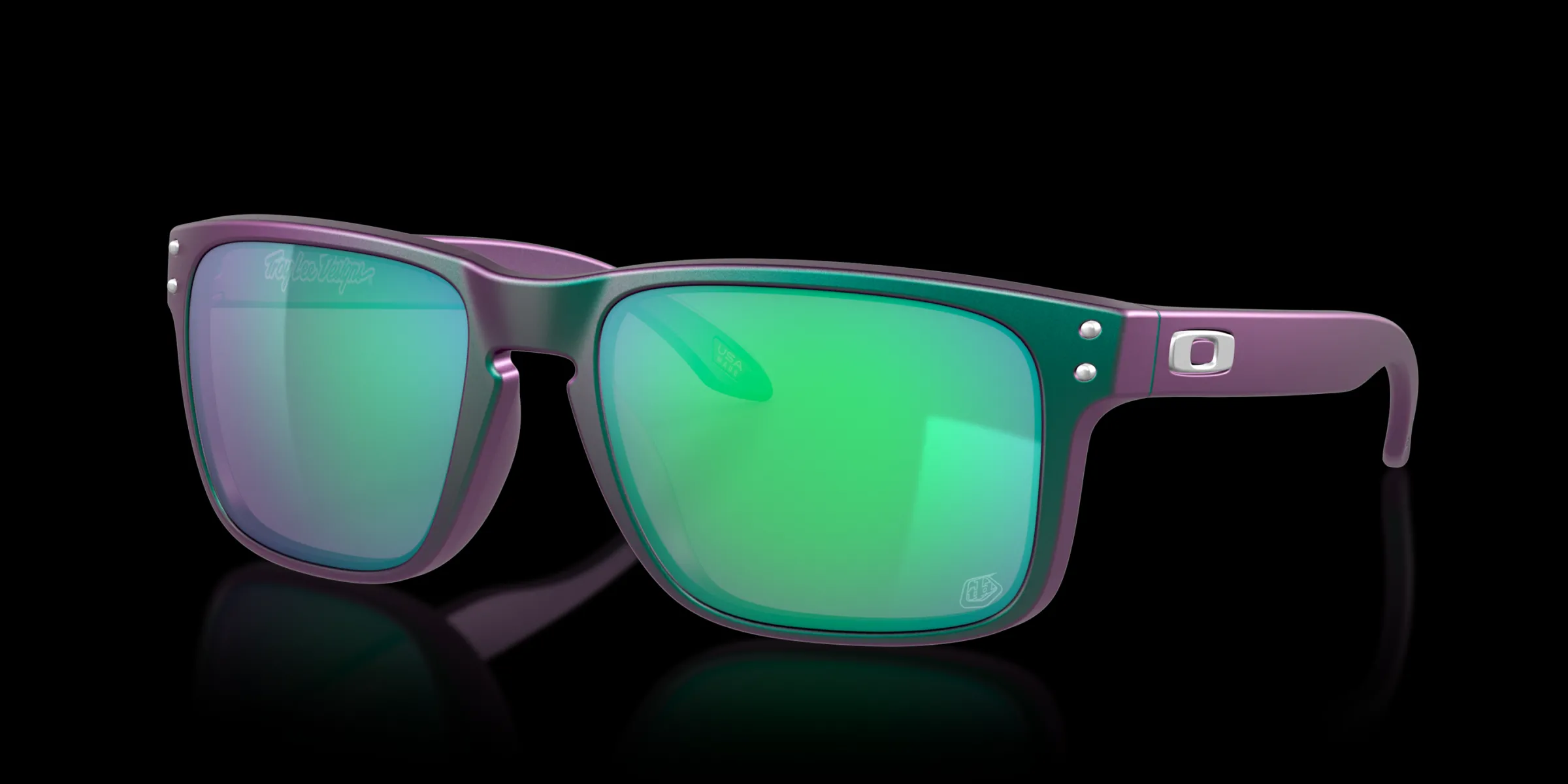 Oakley Holbrook™ Troy Lee Designs Series Troy Lee Designs Matte Purple Green Shift Shop
