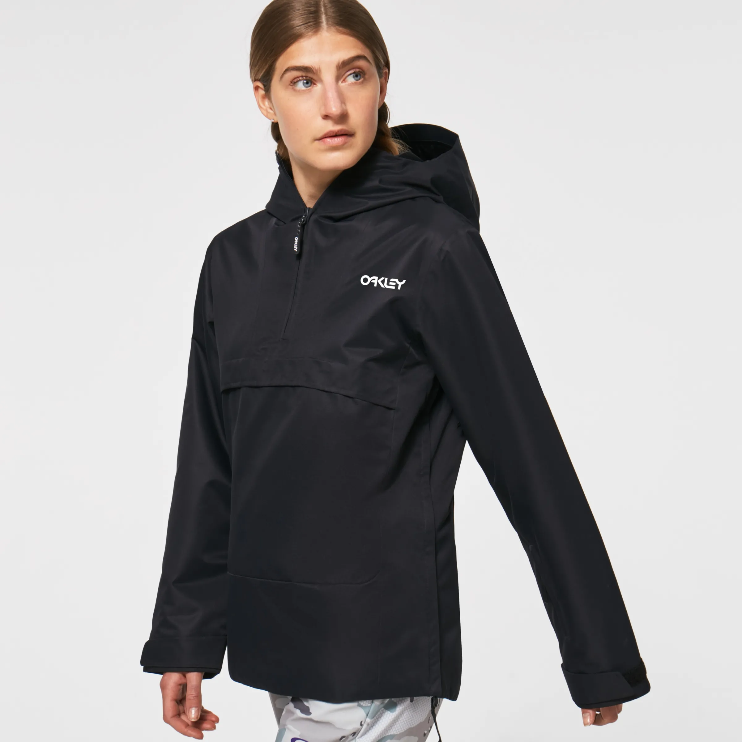 Oakley Holly Anorak Blackout Clearance