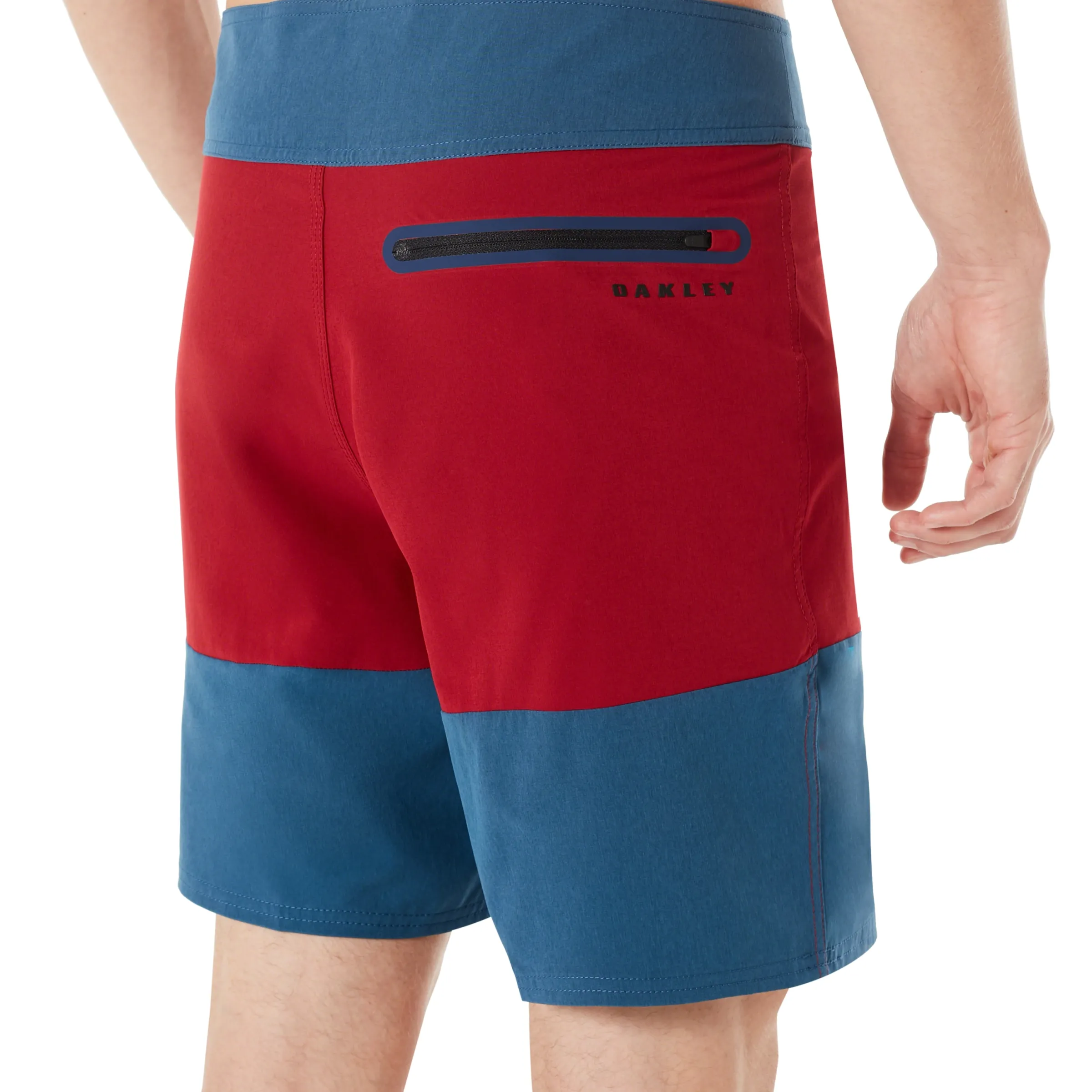 Oakley 18 Inches Solid + Melange Boardshort Ensign Blue Light Heather Fashion