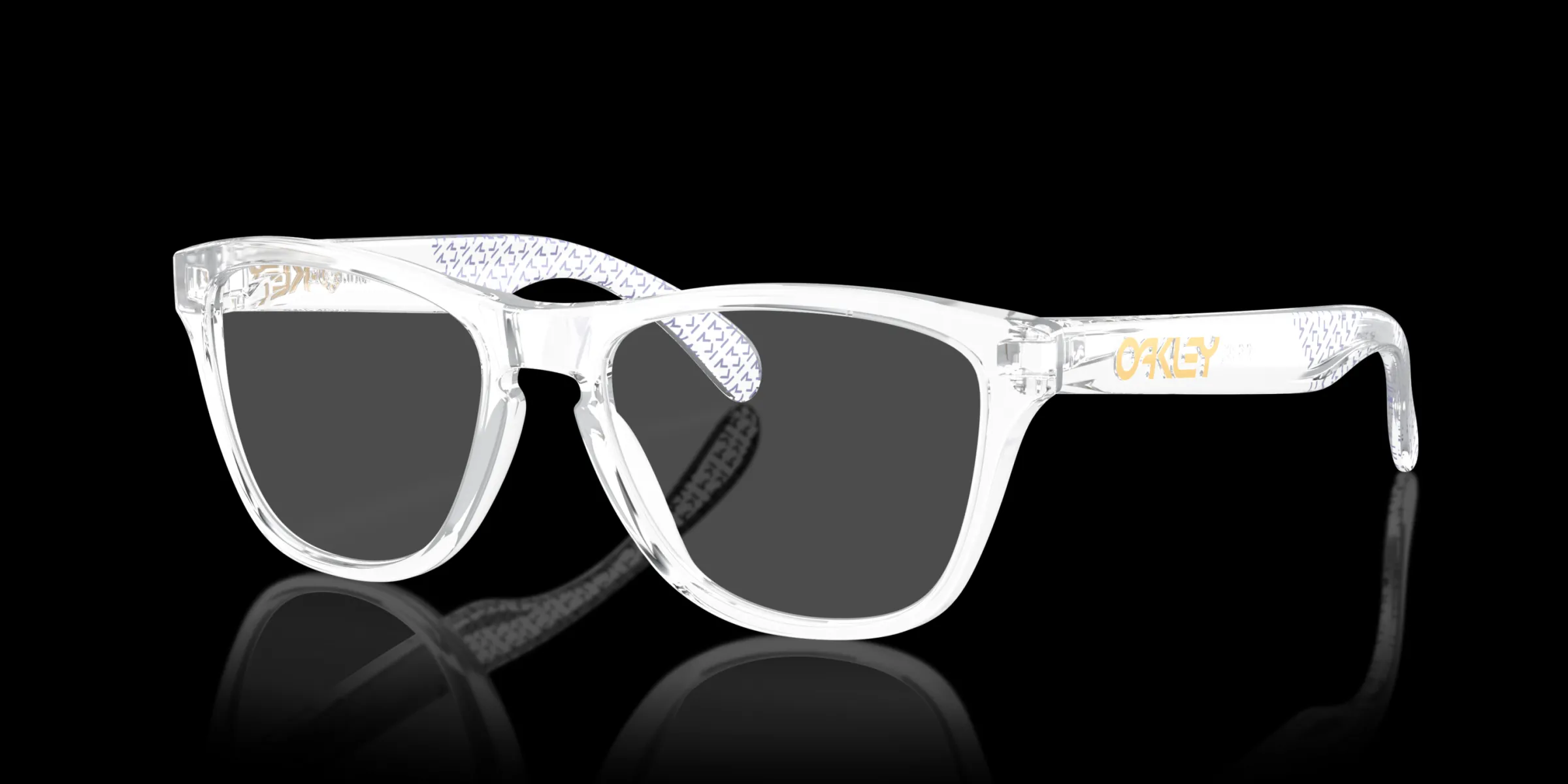 Oakley Kylian Mbappe Signature Series Frogskins™ Xs (Youth Fit) Polished Clear Clearance