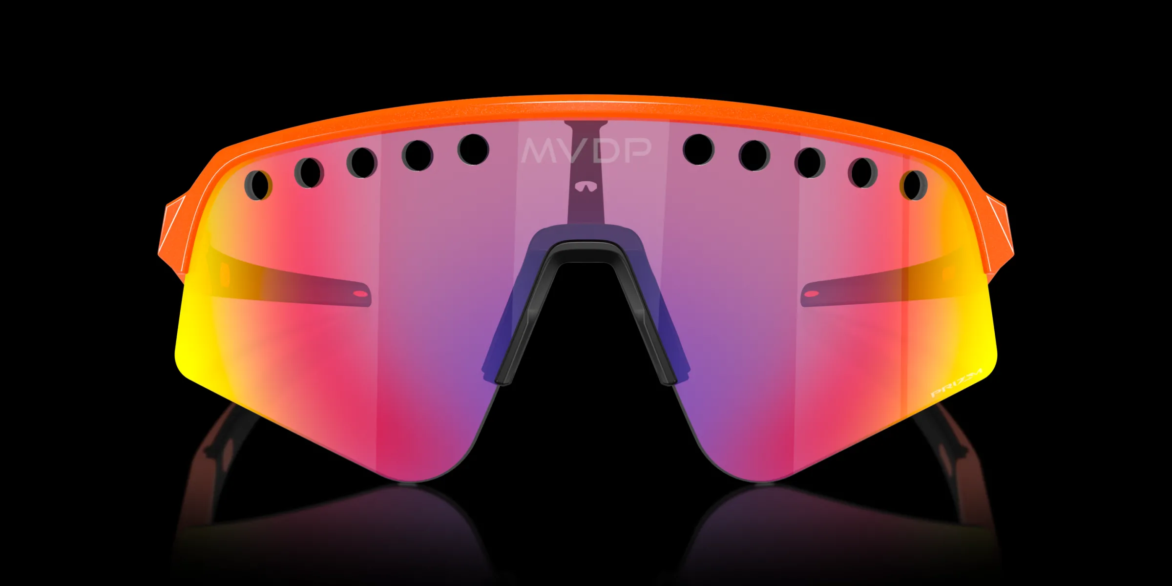 Oakley Mathieu Van Der Poel Signature Series Sutro Lite Sweep Orange Sparkle Online
