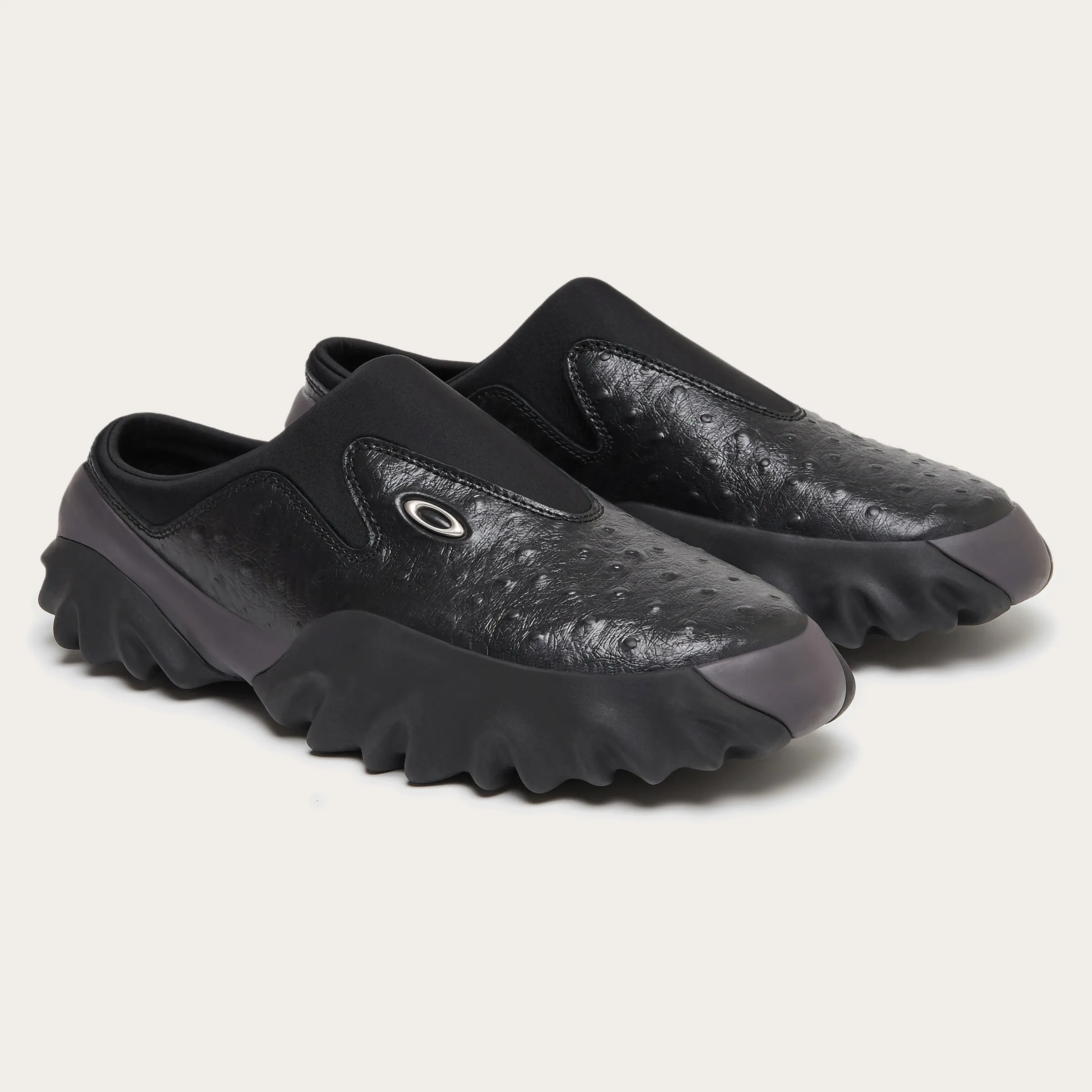 Oakley Factory Team Ostrich Chop Saw Mule Black Printed Ostrich Clearance