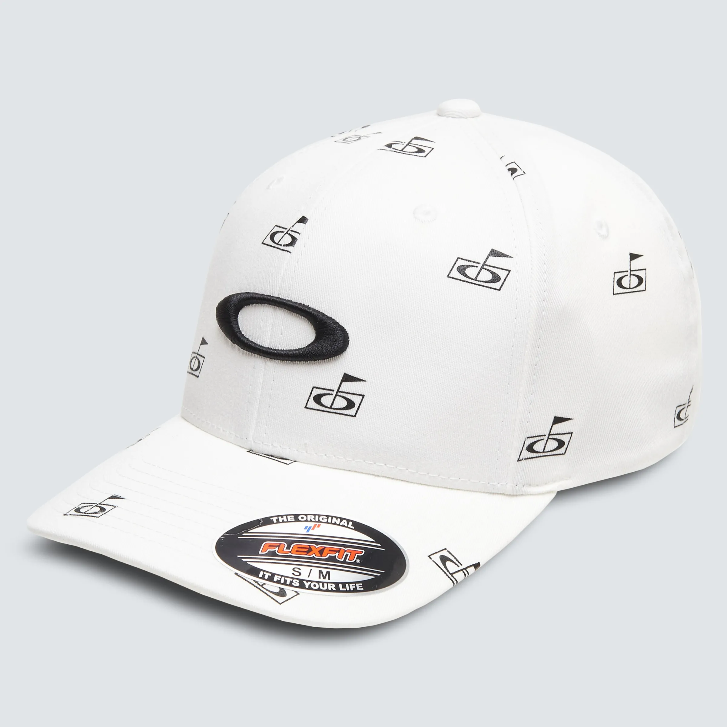Oakley Flag Print Hat Arctic White Cheap