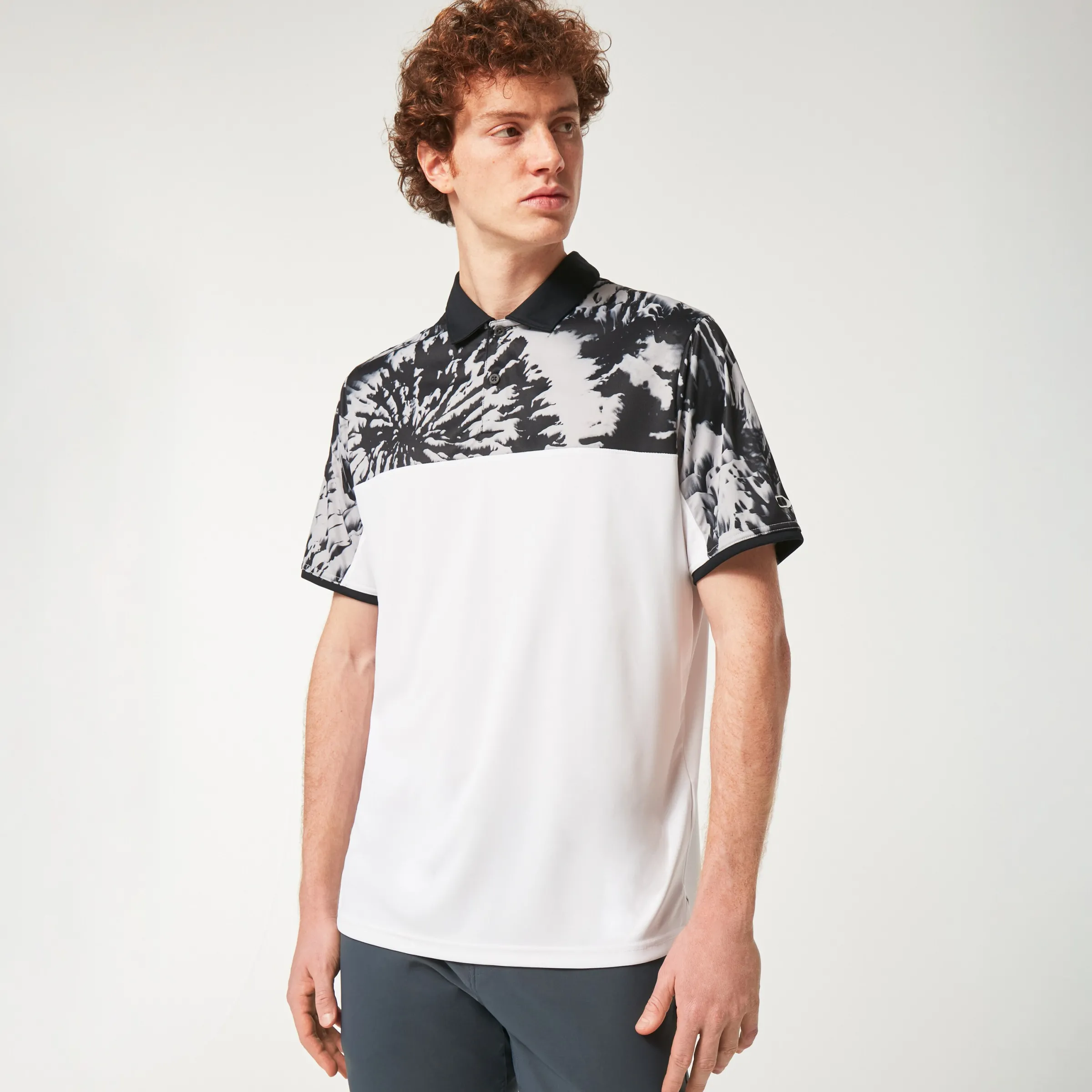 Oakley Mtndye Clrblk Polo Blackout Outlet