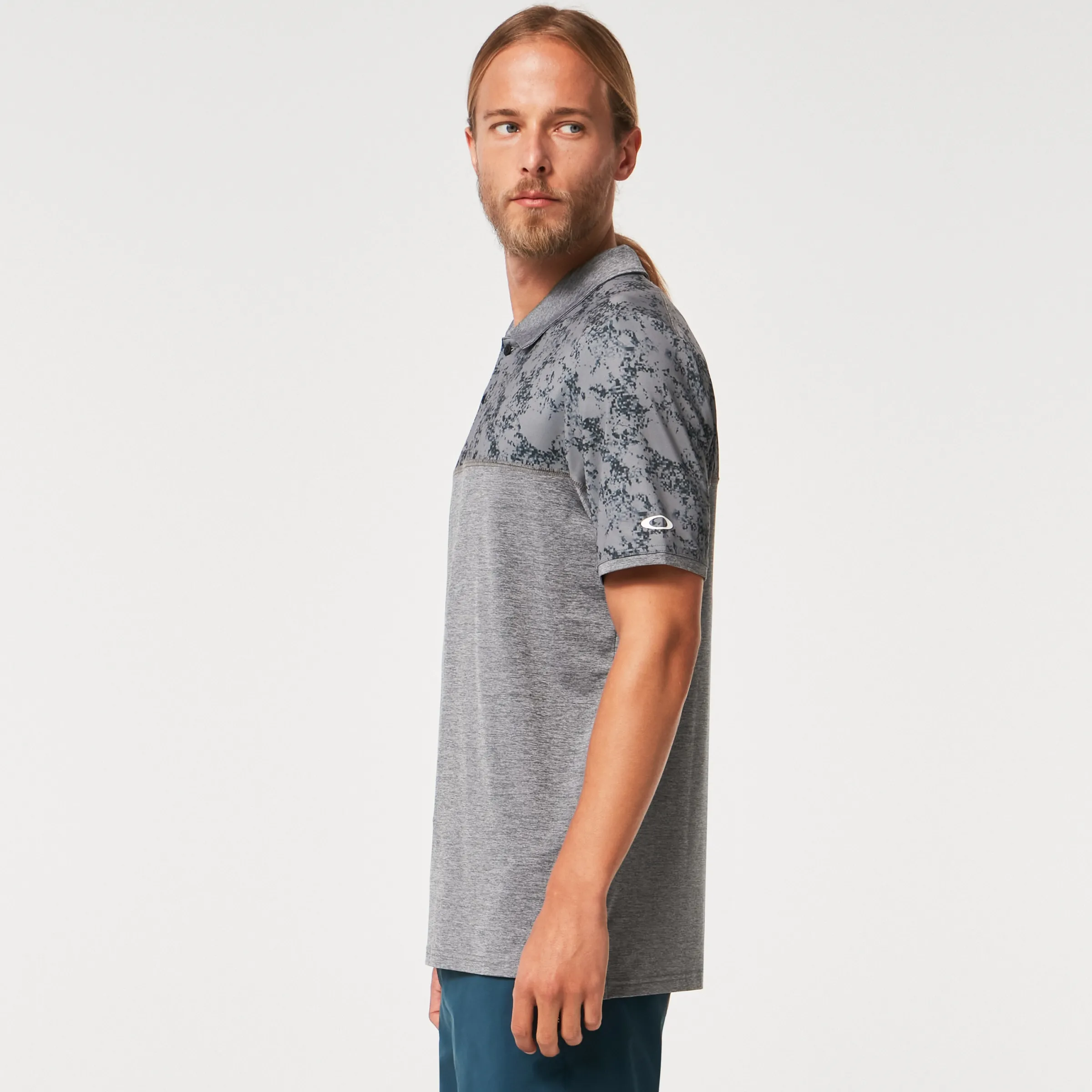 Oakley Sand Block Polo Dark Slate Sale