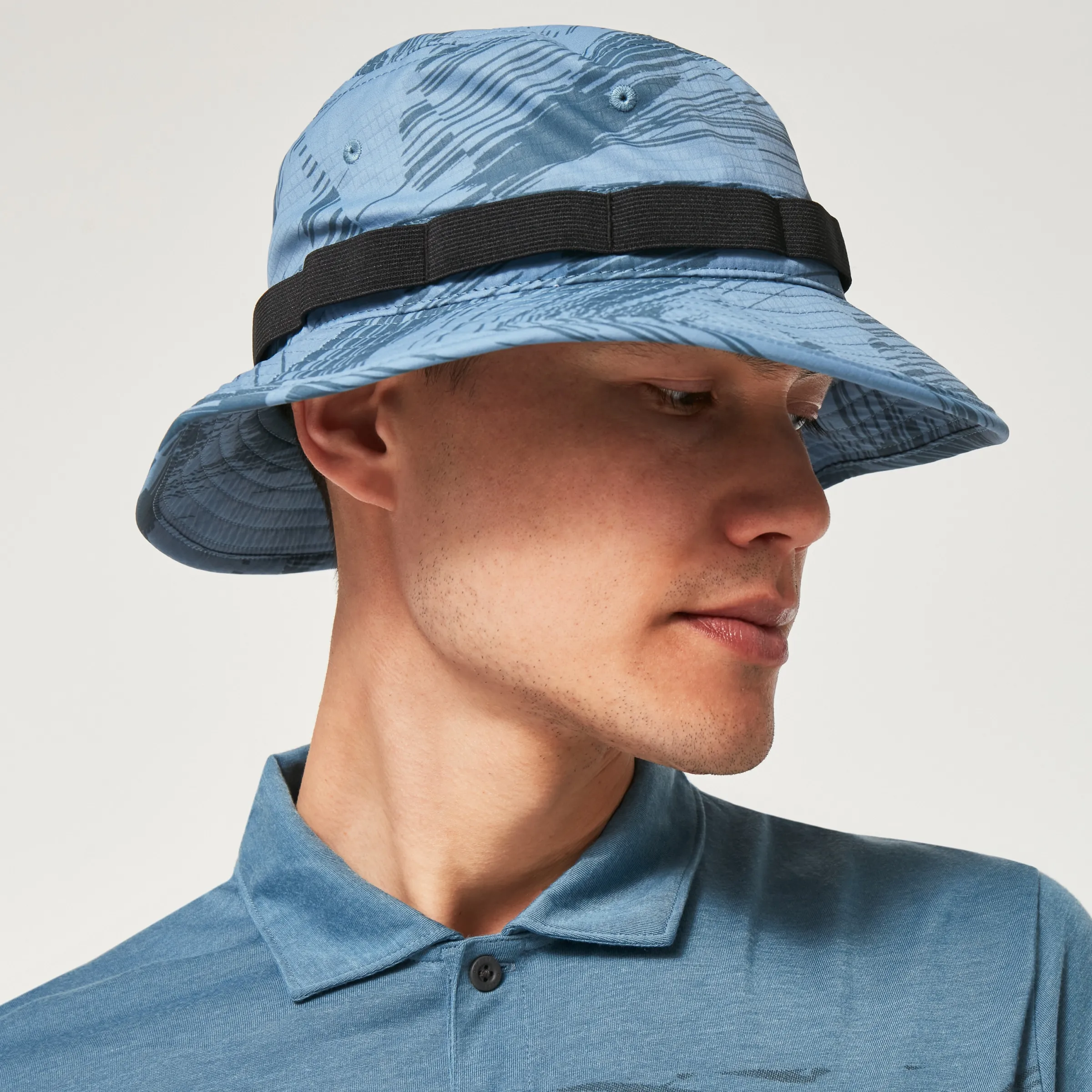 Oakley Tempo Print Bucket Copen Blue Flash Sale