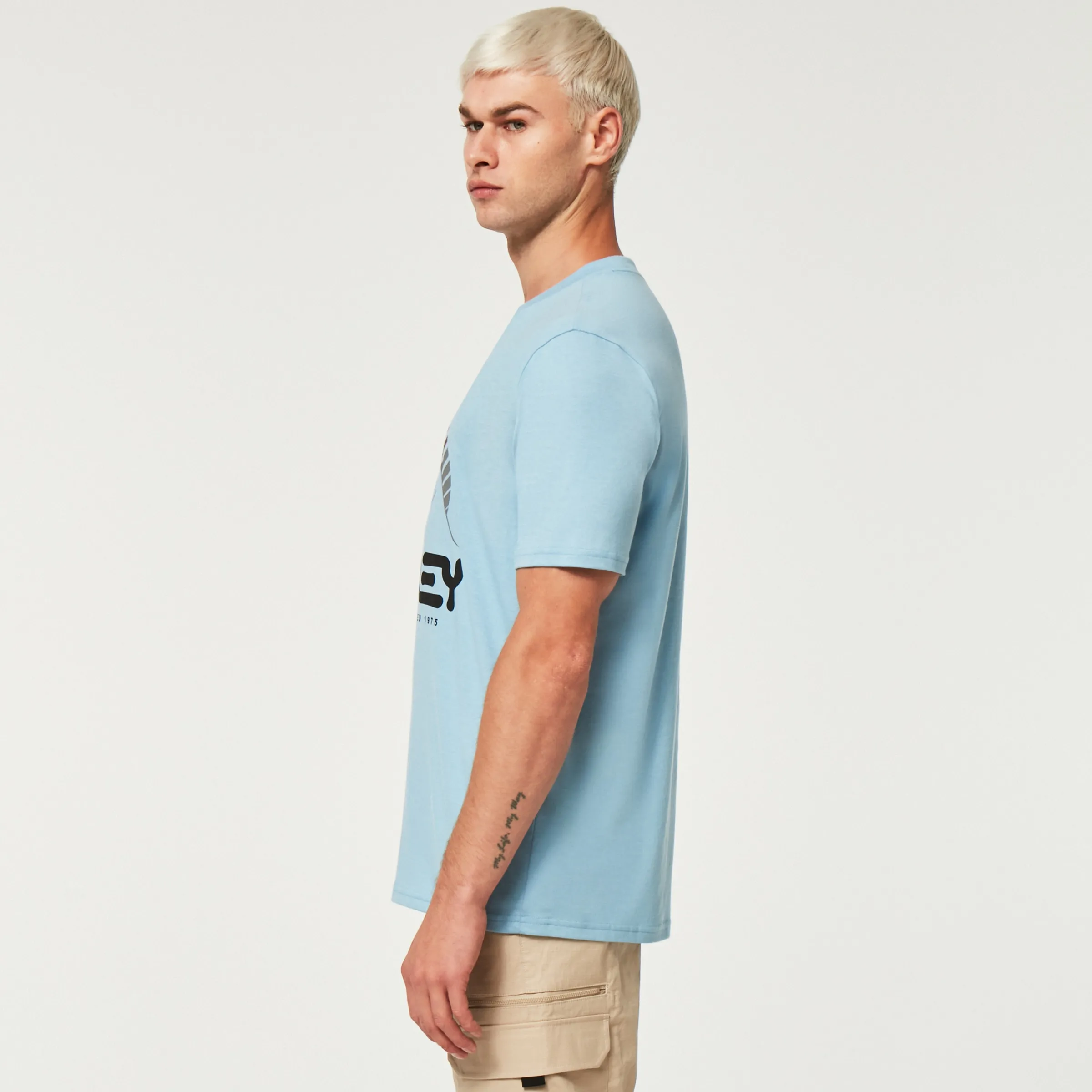 Oakley One Wave B1B Tee Stonewash Blue Hot
