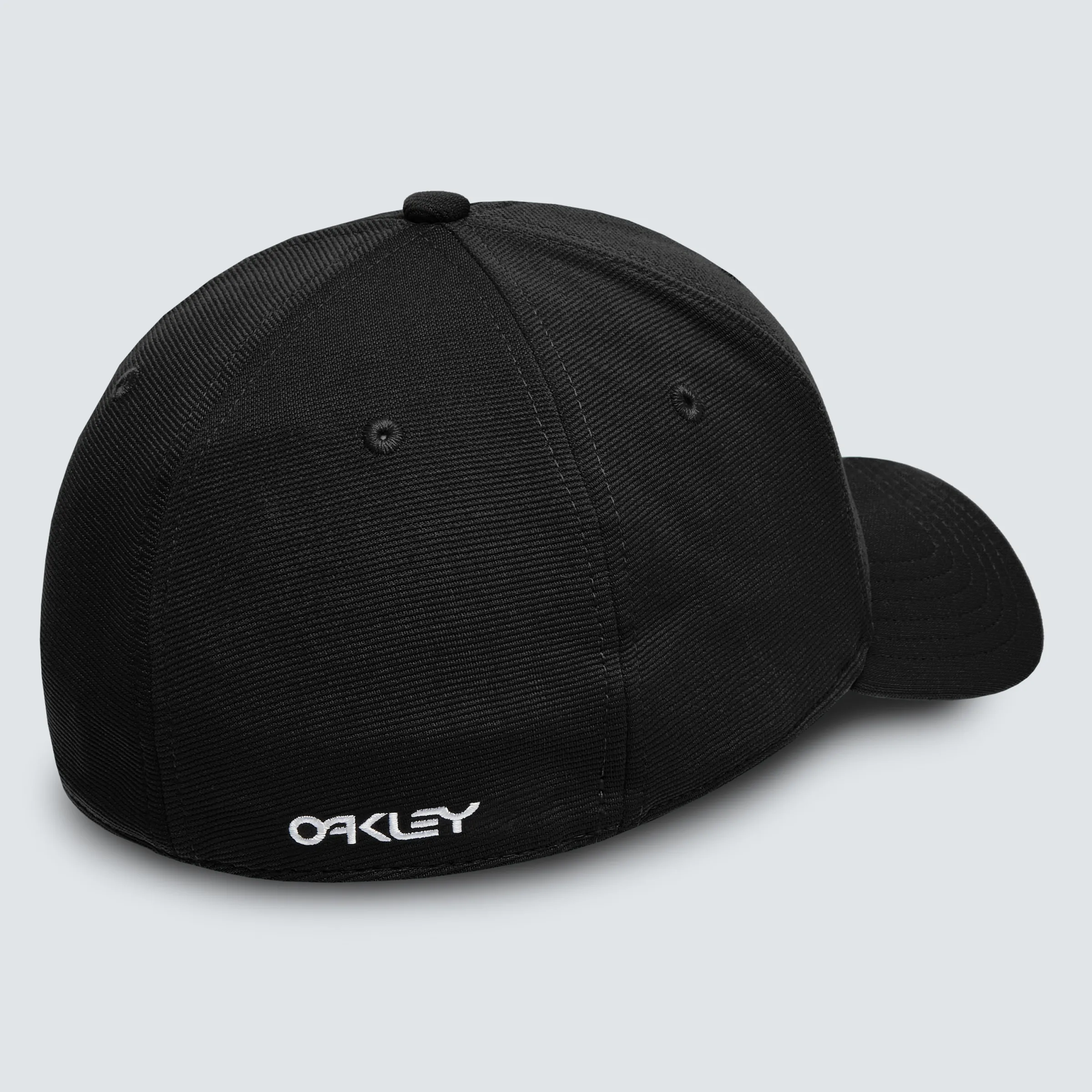 Oakley 6 Panel Stretch Metallic Hat Black/American Flag Outlet