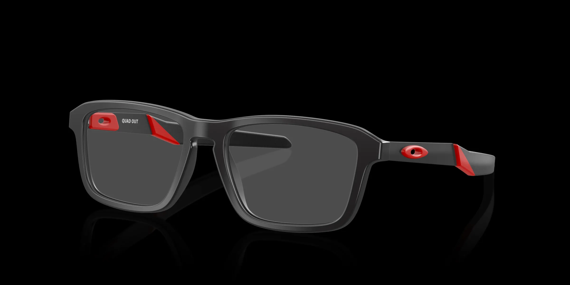 Oakley Quad Out (Youth Fit) Satin Black Cheap