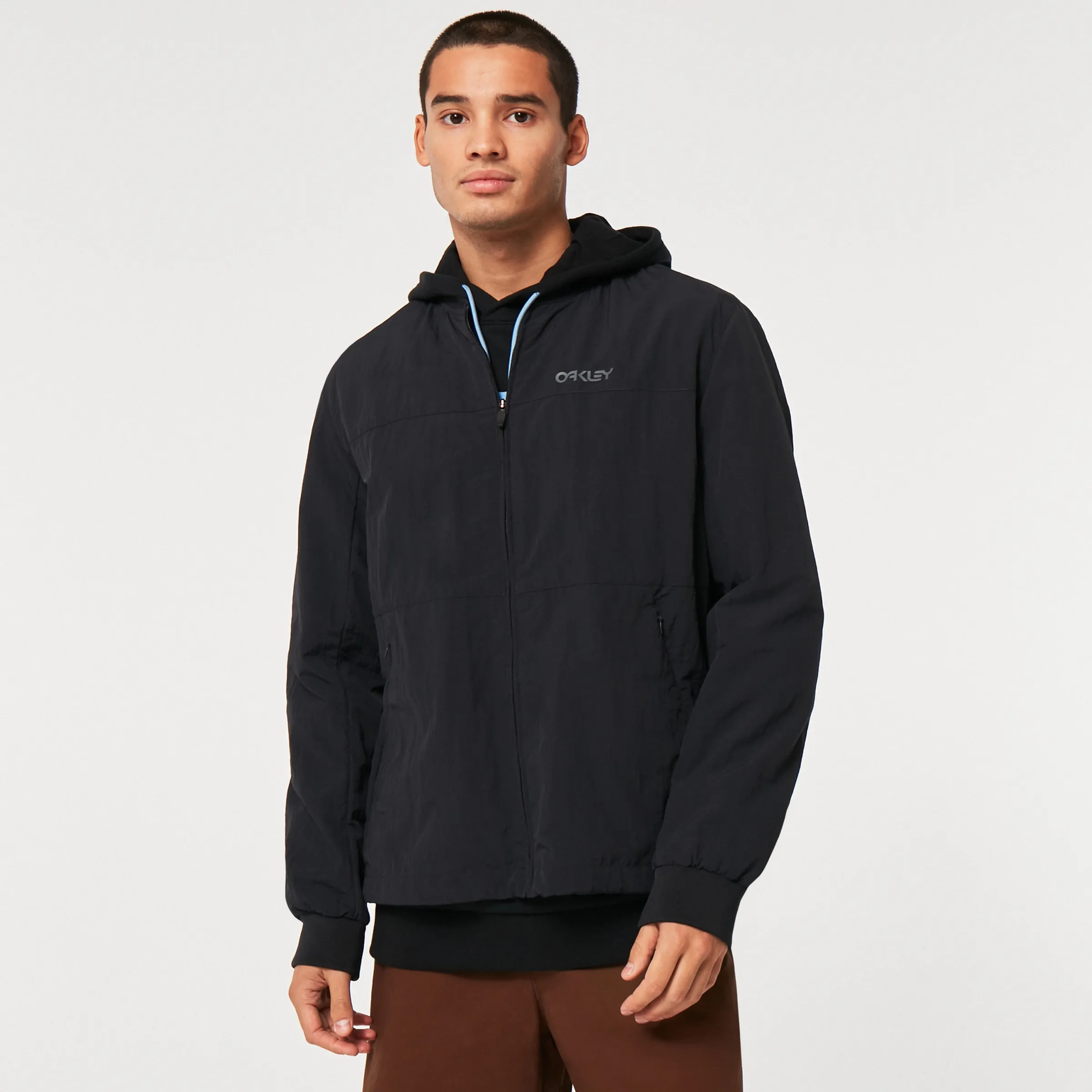 Oakley Ready Set Rc Packable Jacket Blackout Outlet