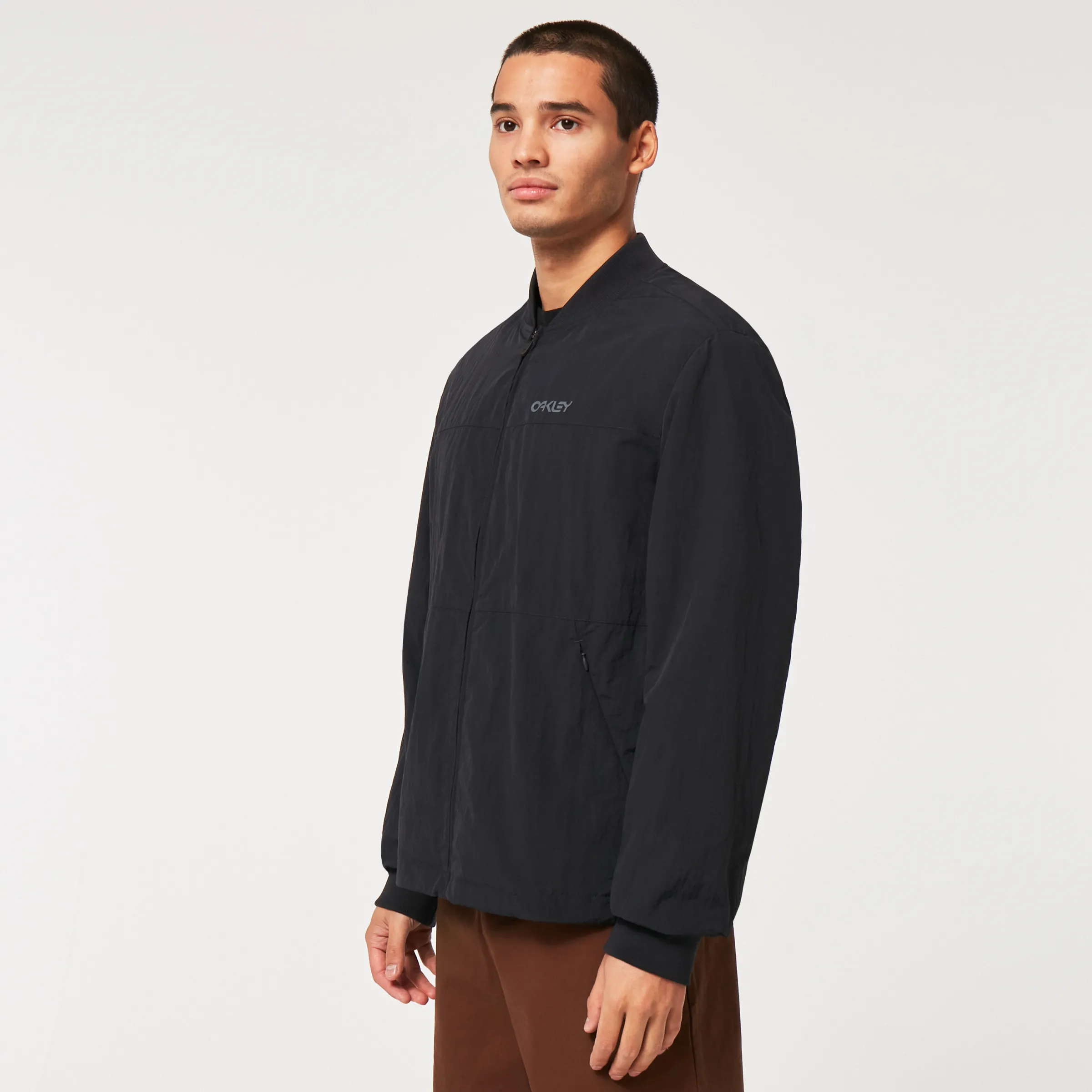 Oakley Ready Set Rc Packable Jacket Blackout Outlet