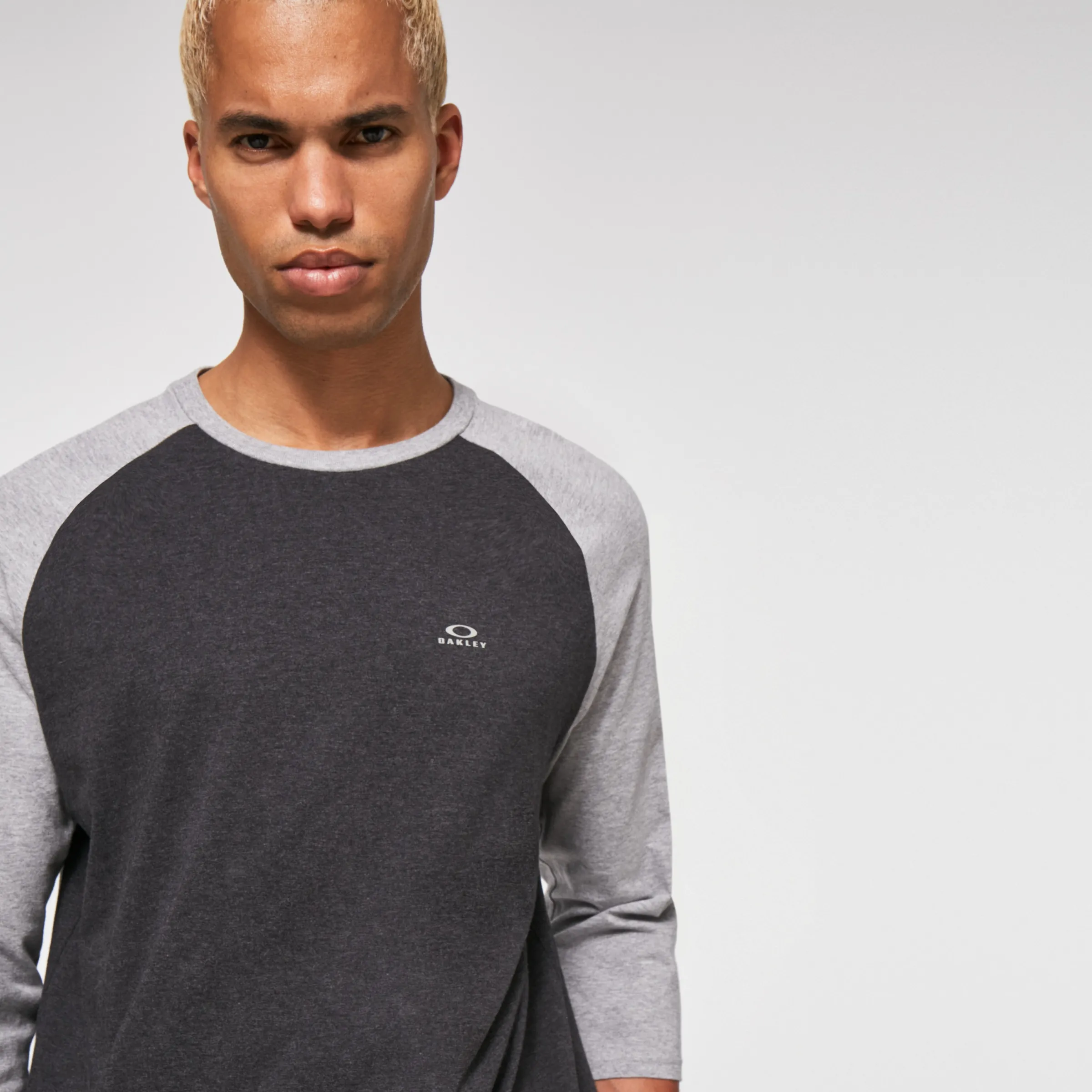 Oakley Relax Raglan 3/4 Tee Double Gray Heather Fashion