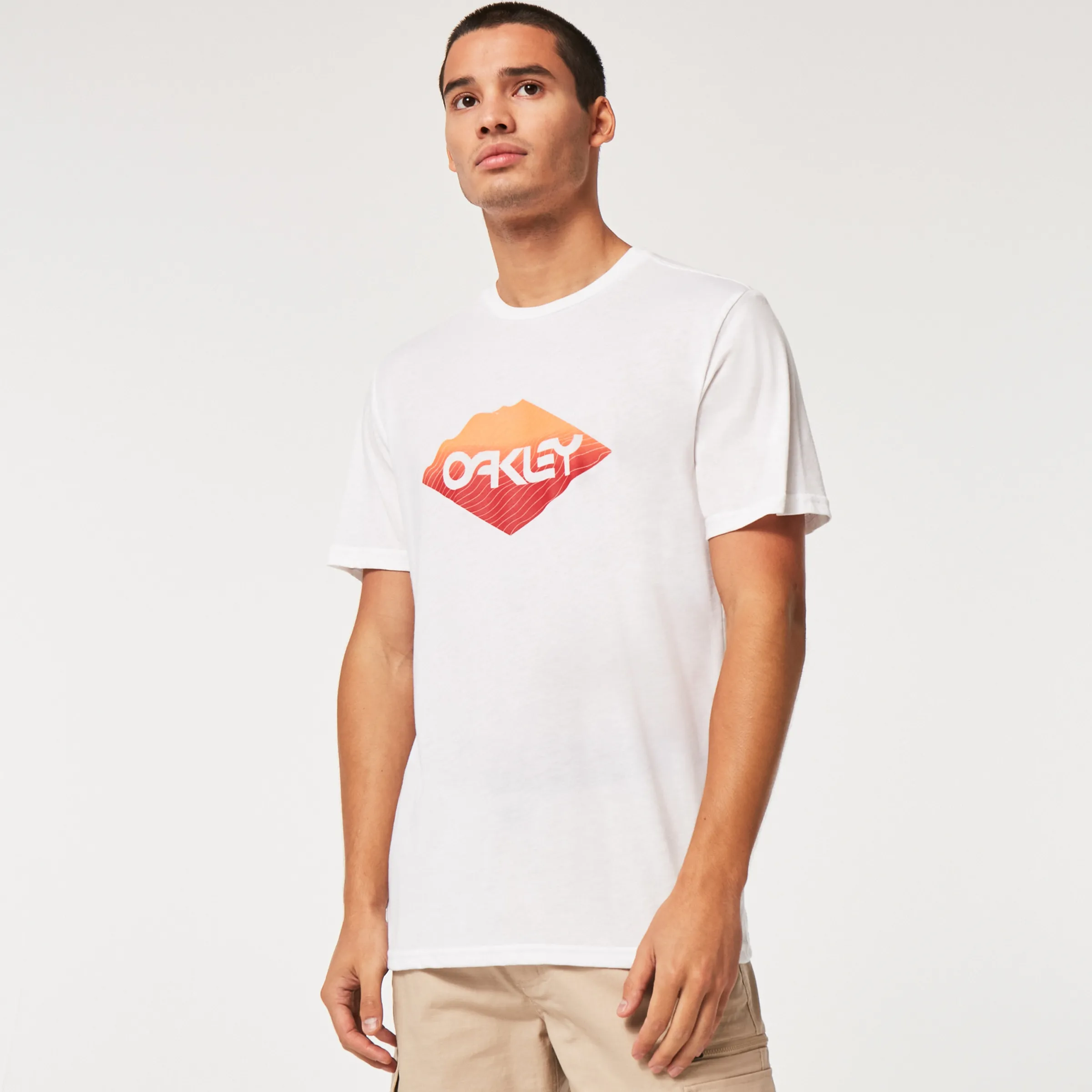 Oakley Rough Edge B1B Tee White Outlet