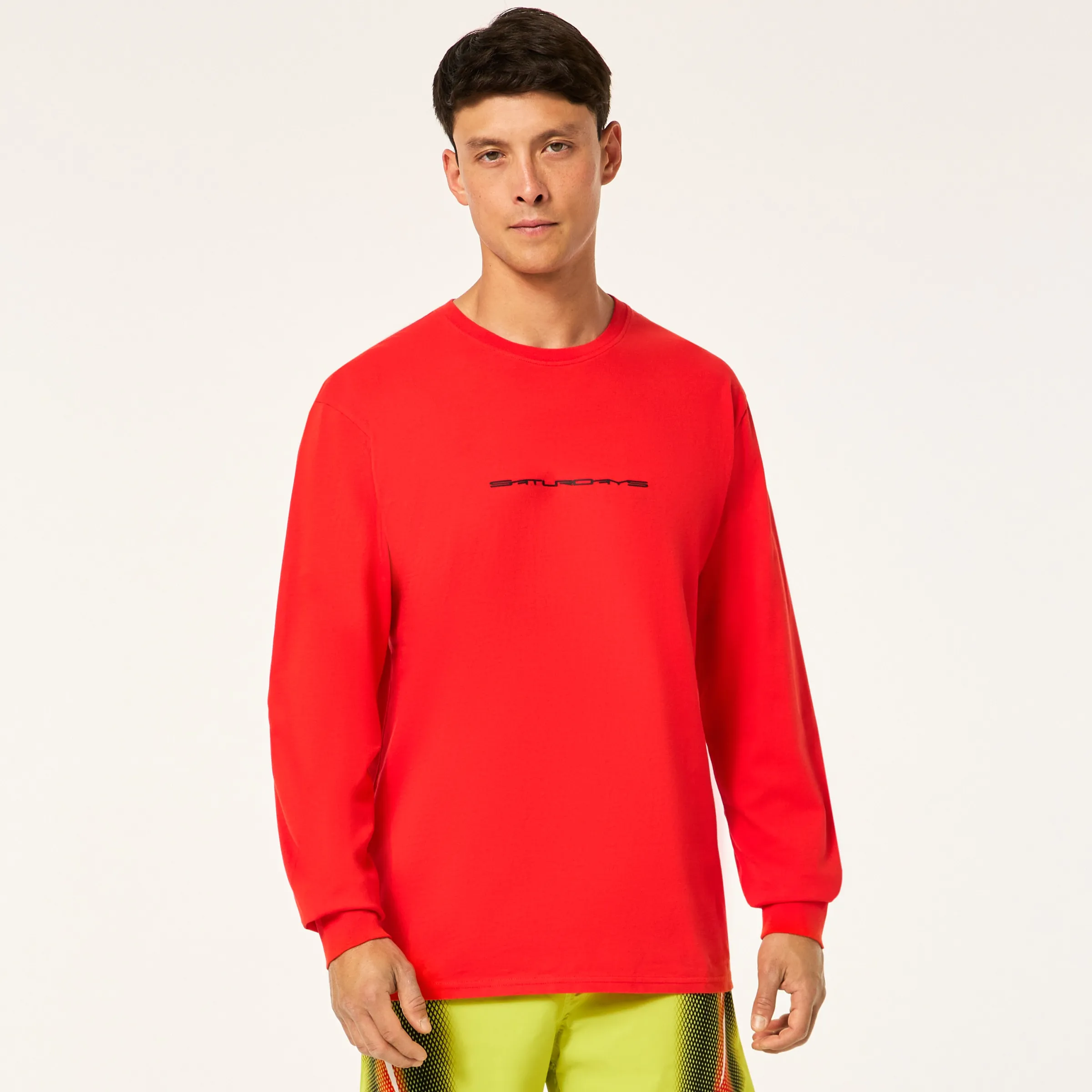 Oakley Saturdays Nyc X Ls Tee Flame Scarlet Cheap