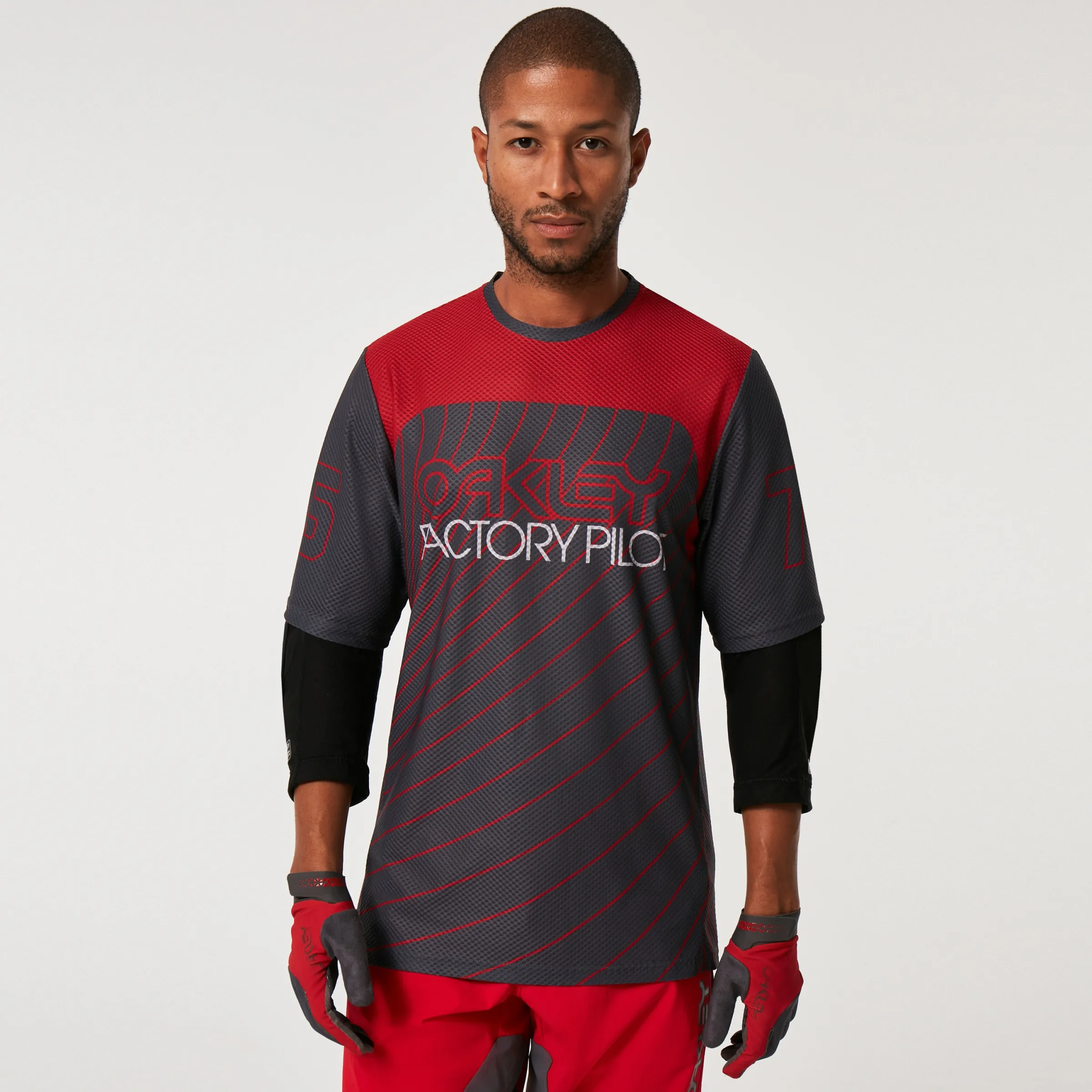 Oakley Seeker 75 Ss Jersey Uniform Gray Store