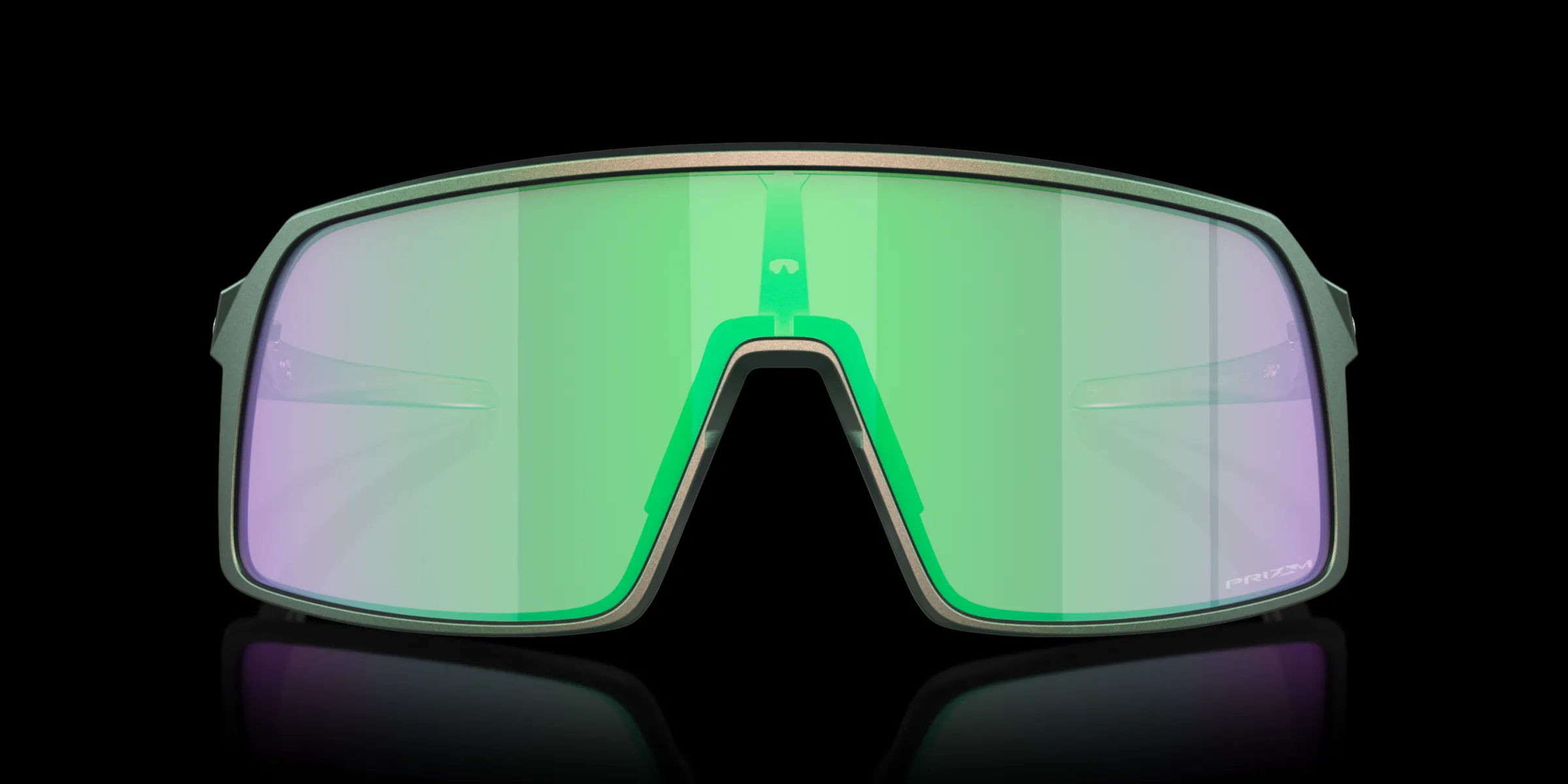 Oakley Sutro Discover Collection Matte Silver Green Colorshift Shop
