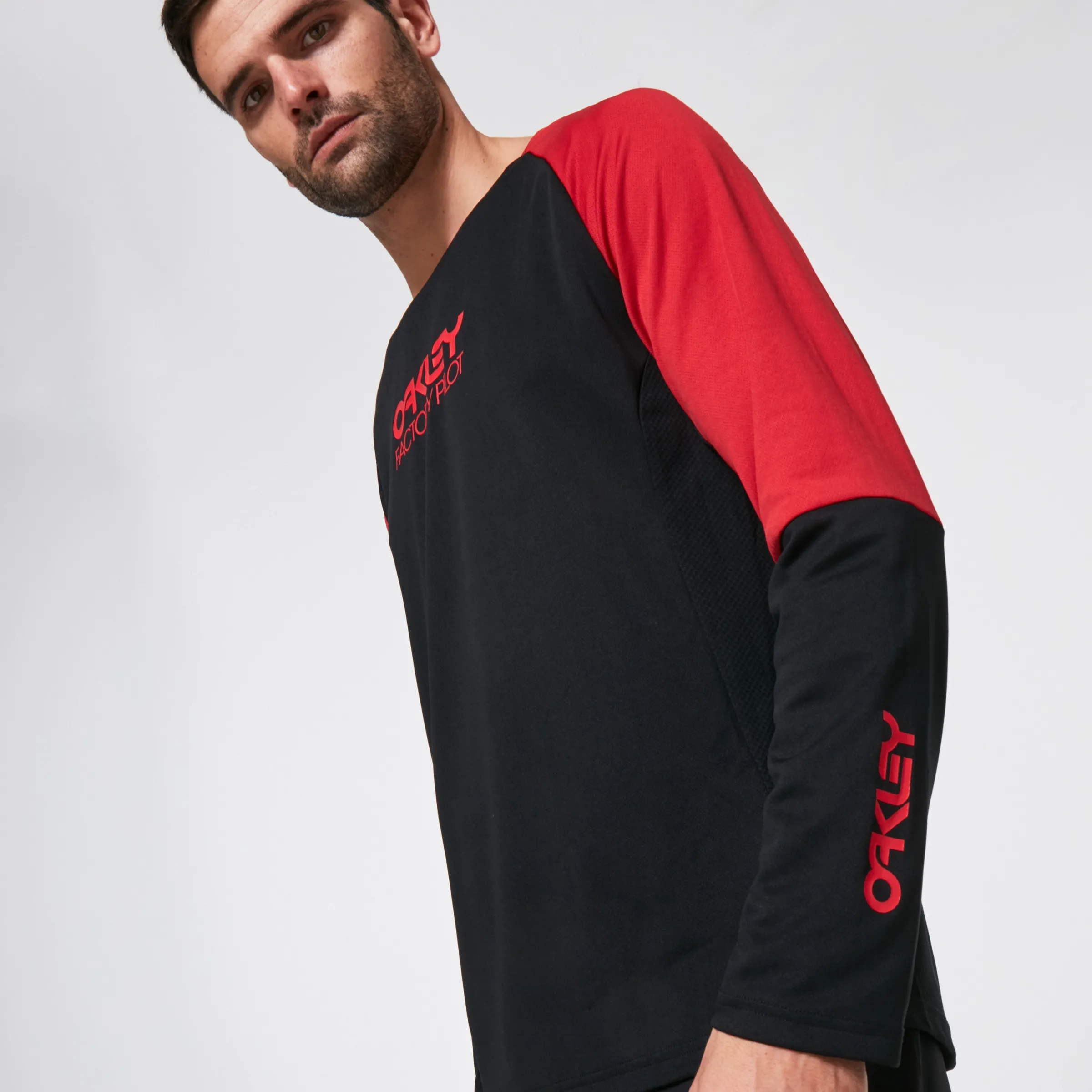 Oakley Switchback Ls Trail Tee Blackout Best