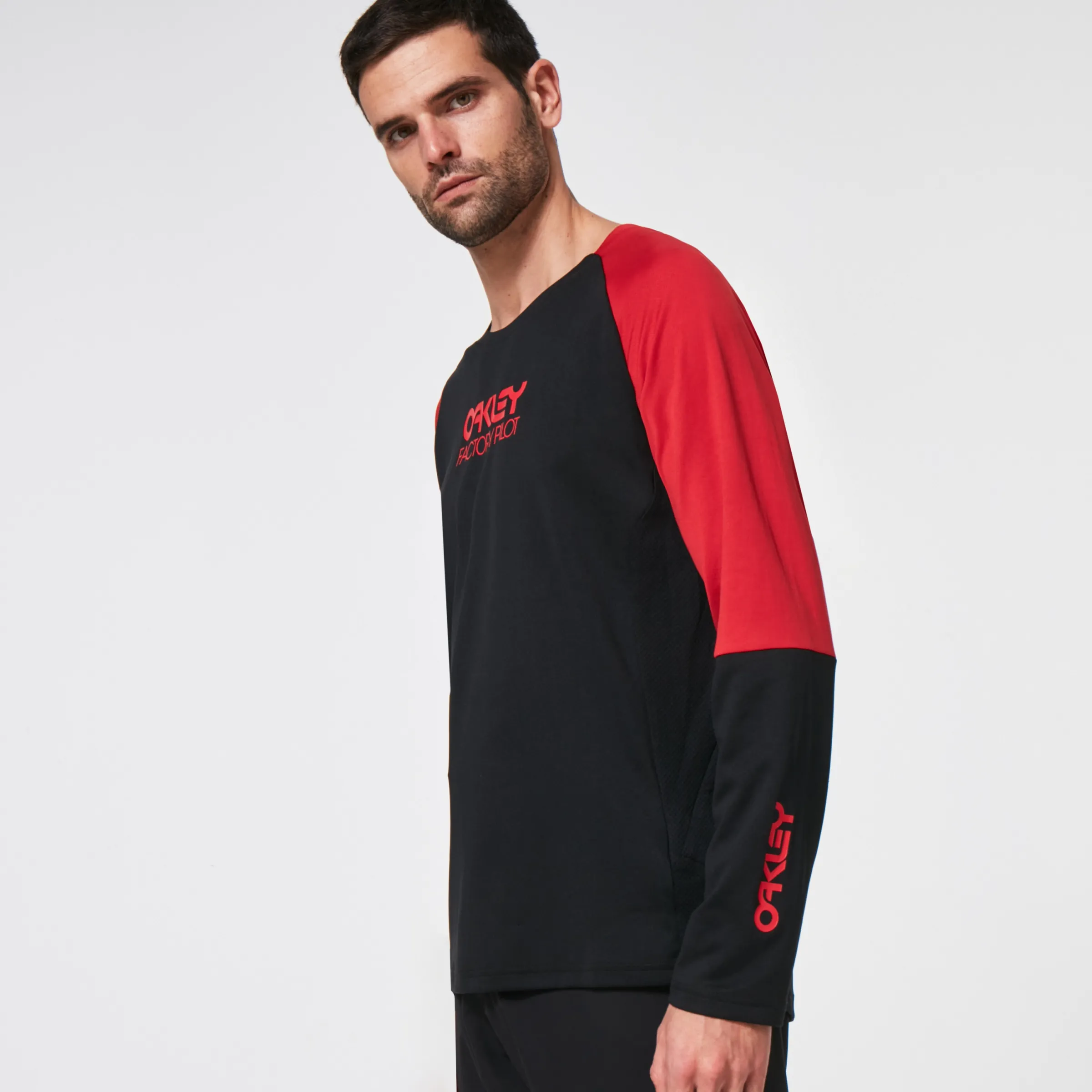 Oakley Switchback Ls Trail Tee Blackout Best