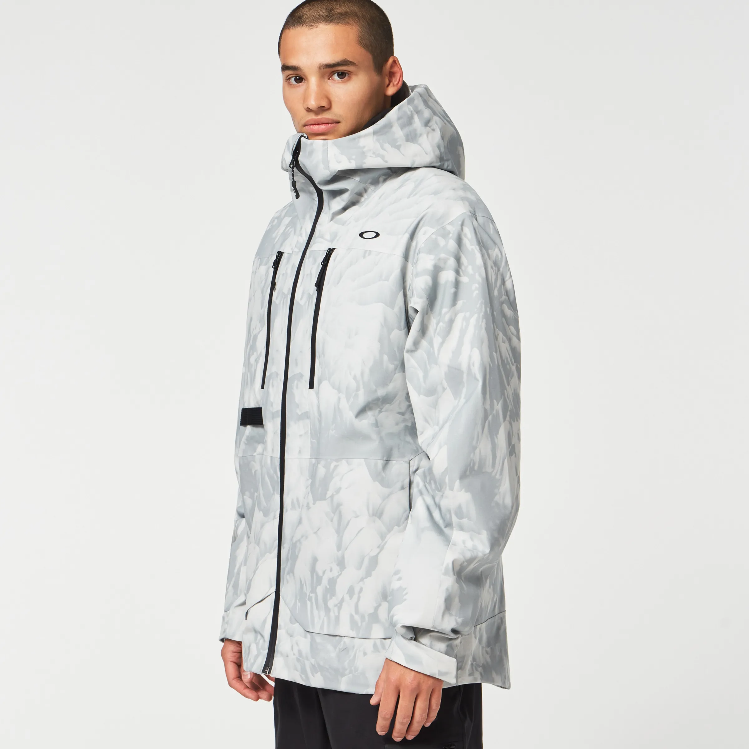 Oakley Tc Earth Shell Jacket Grey Mountain Tie Dye Pt Shop