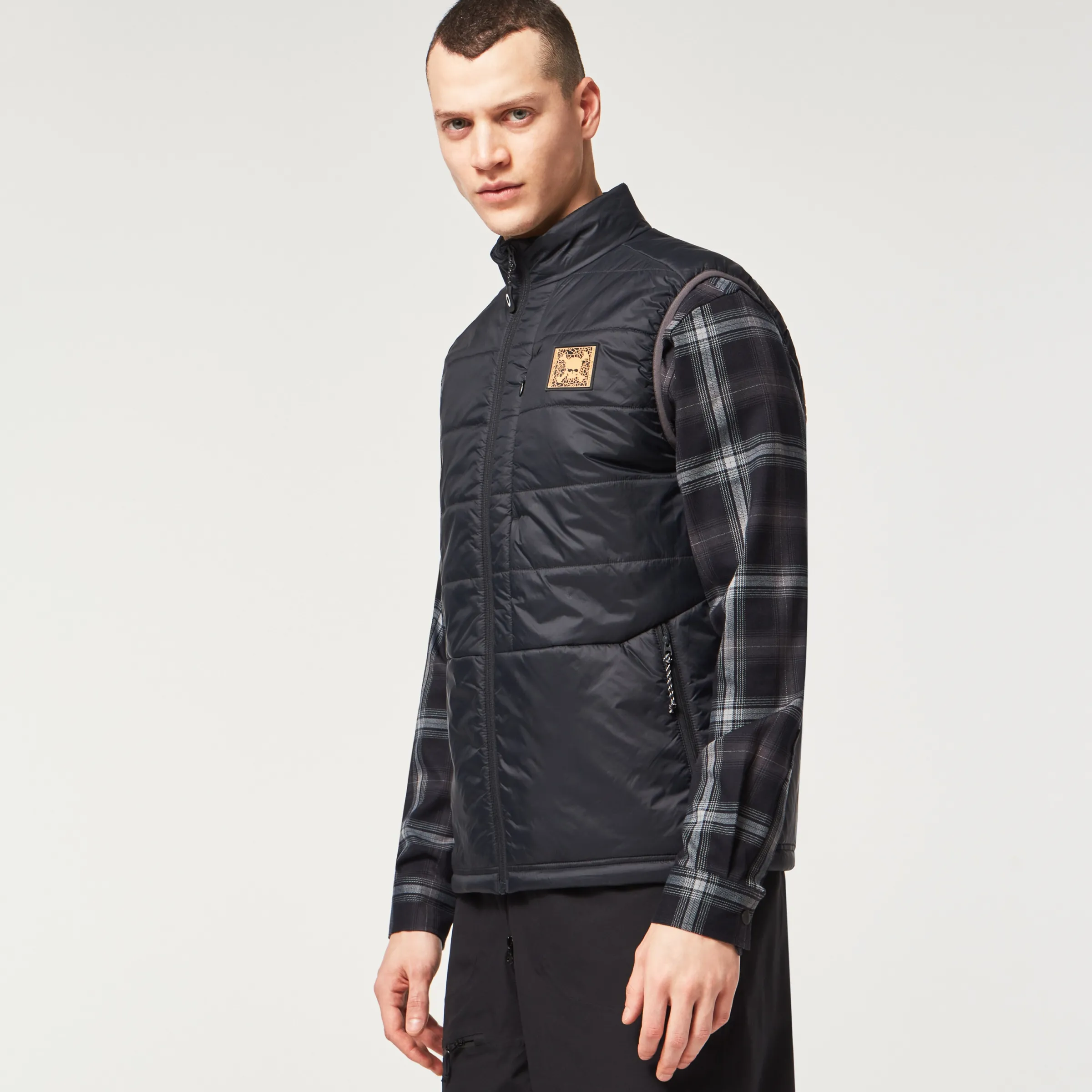 Oakley Tc Skull Puffy Vest Blackout Hot