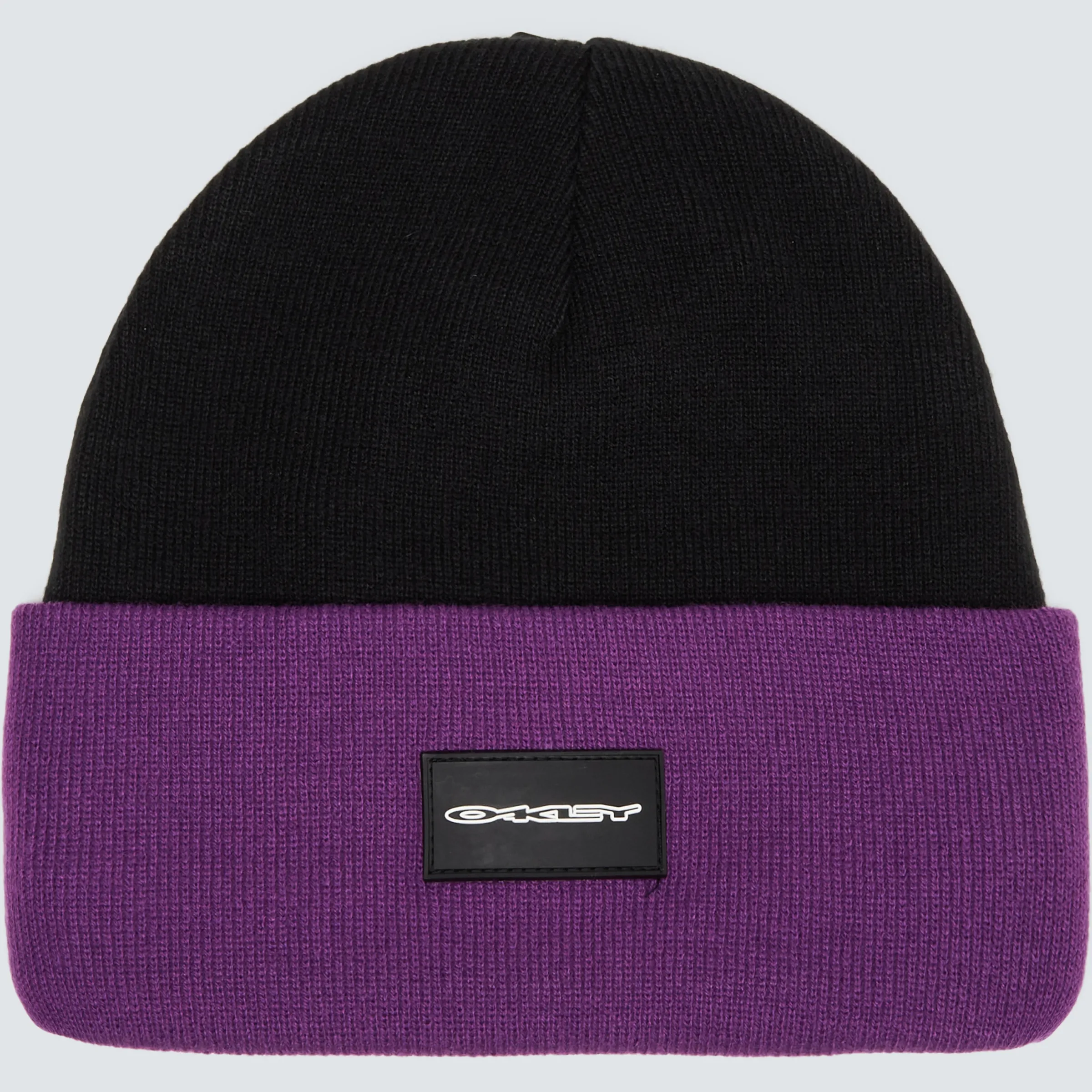 Oakley Tc Stretch Logo Beanie Blackout/Ultra Purple Discount