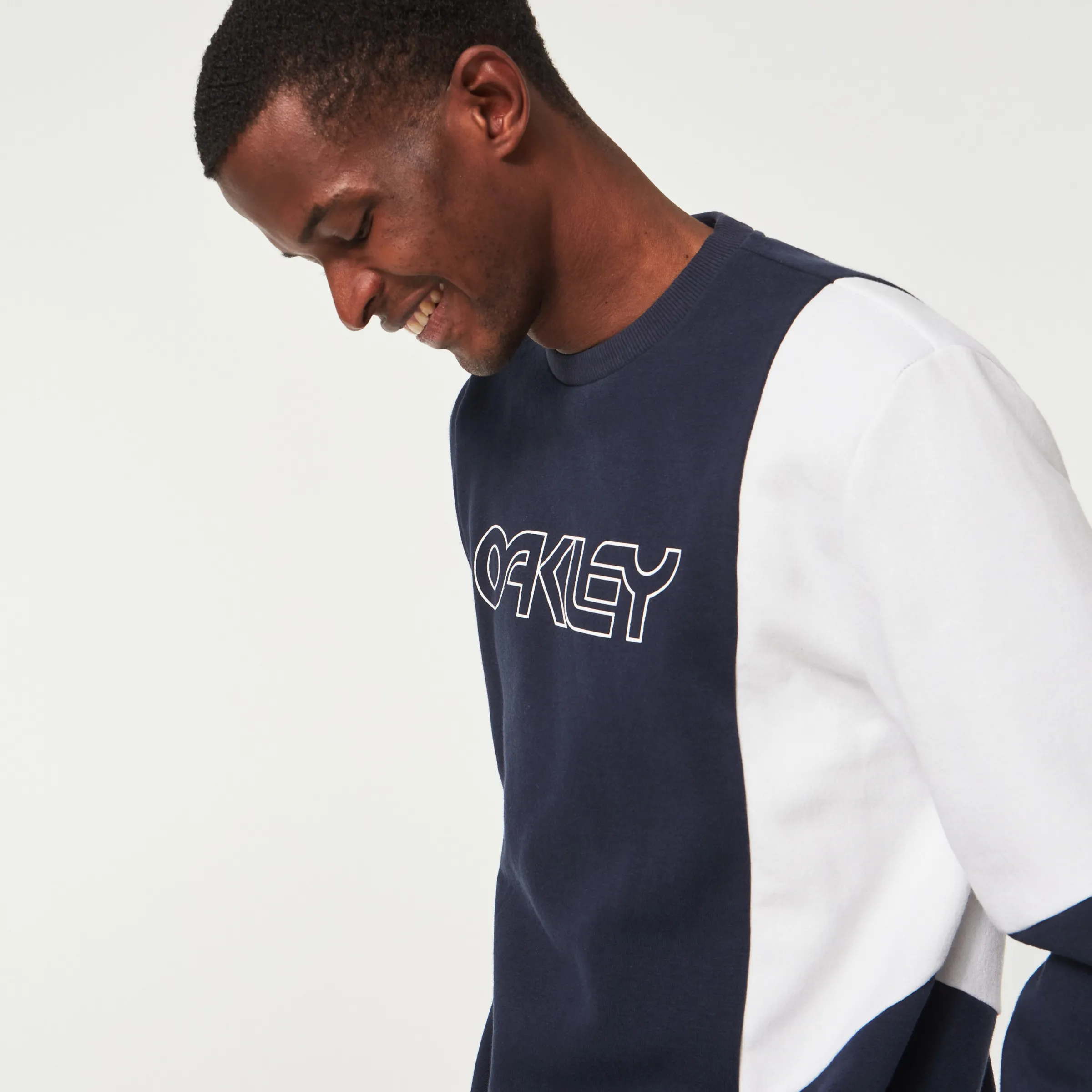 Oakley Throwback Crew Rc Sweatshirt Fathom Hot