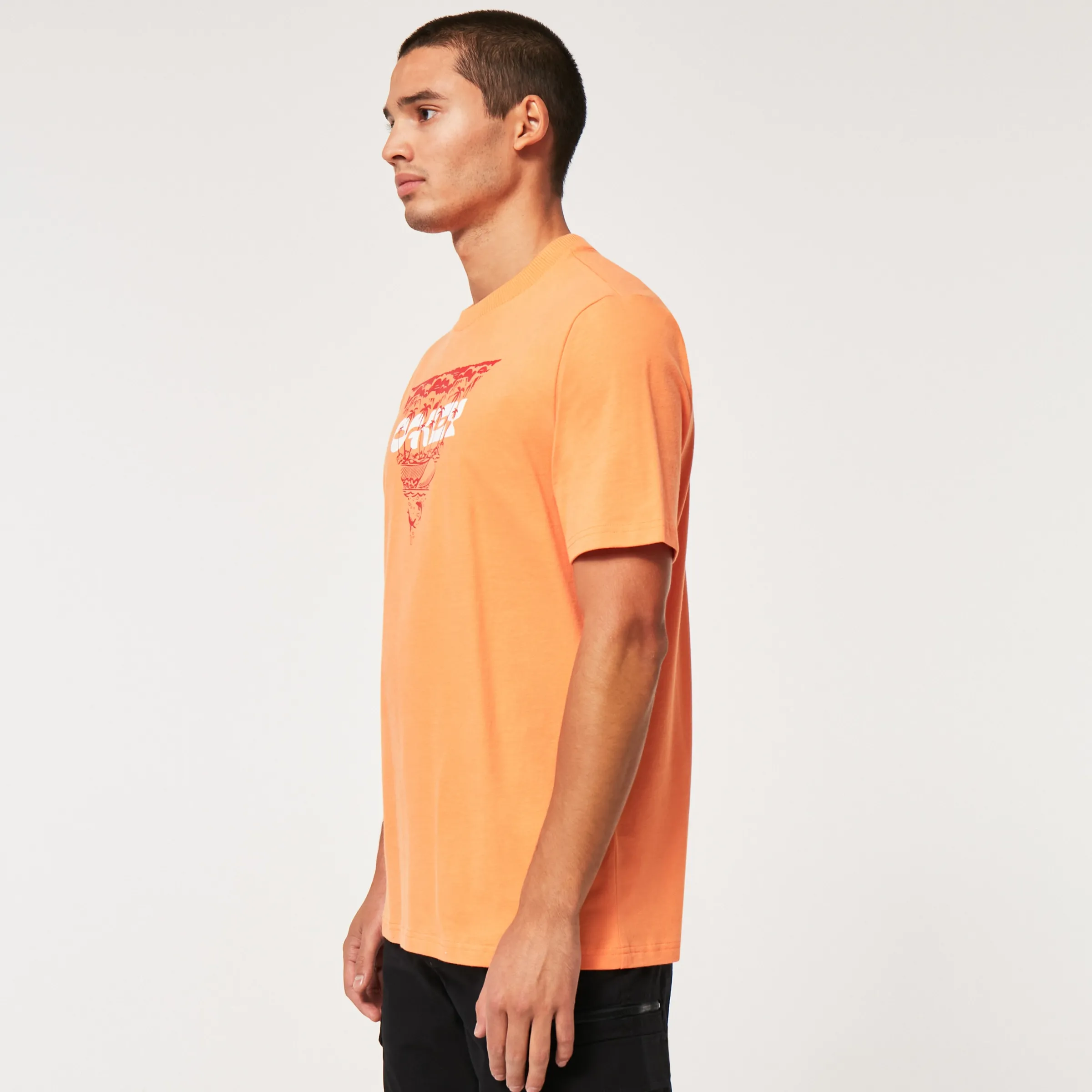 Oakley Tiki Tee Soft Orange Cheap