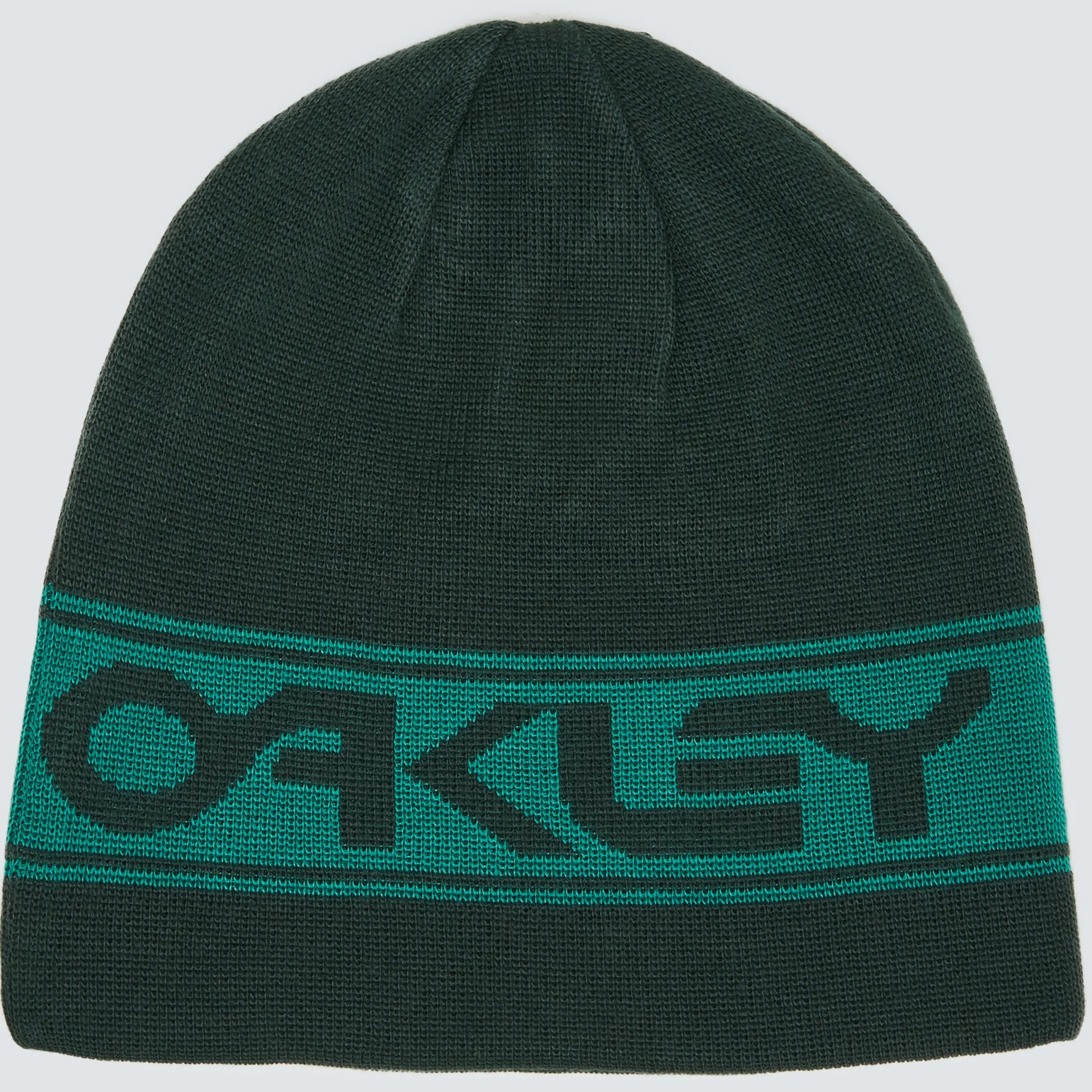 Oakley Tnp Reversible Beanie Hunter Green/Green Lake Best Sale