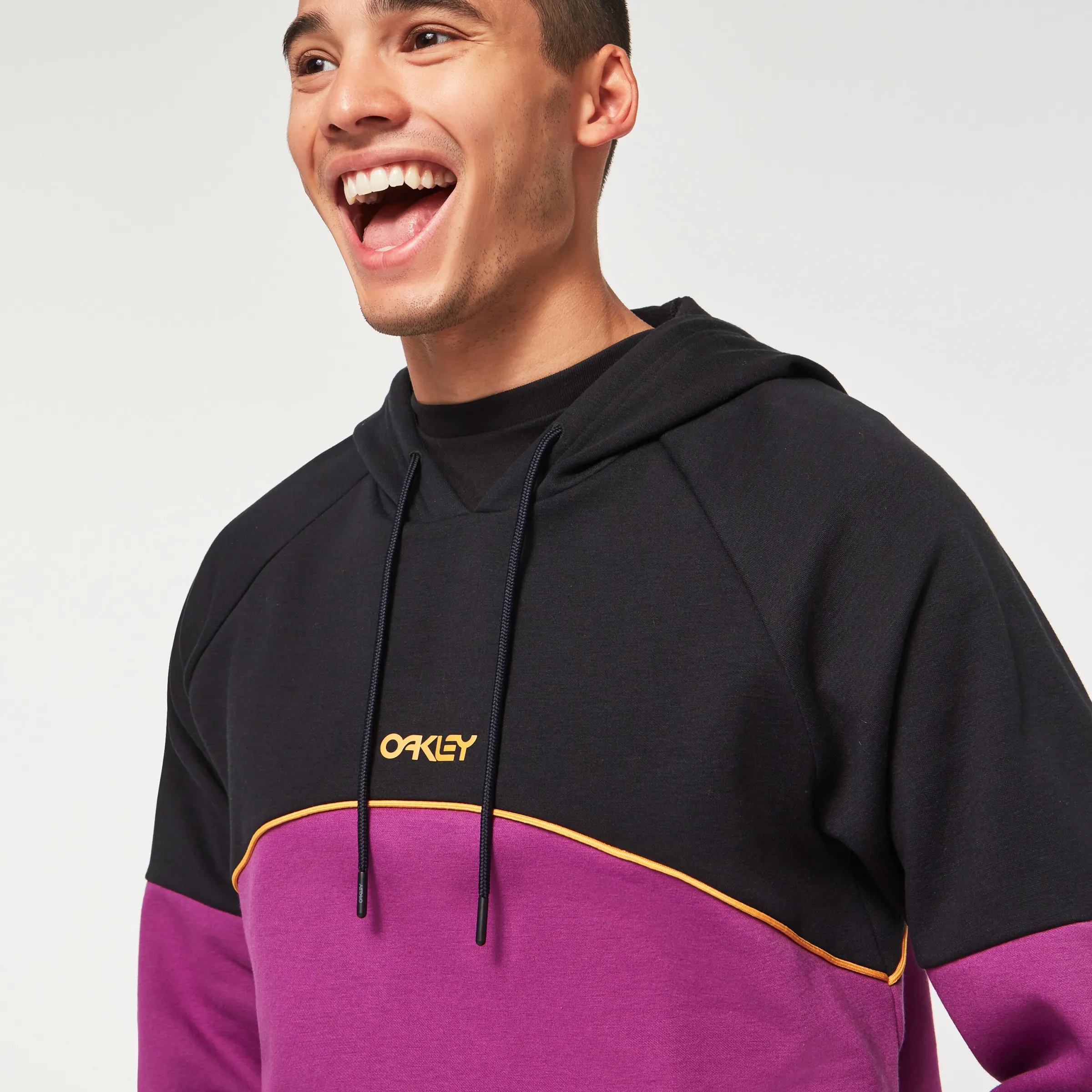 Oakley Tnp Rotation Rc Dwr Hoodie Blackout/Ultra Purple Sale