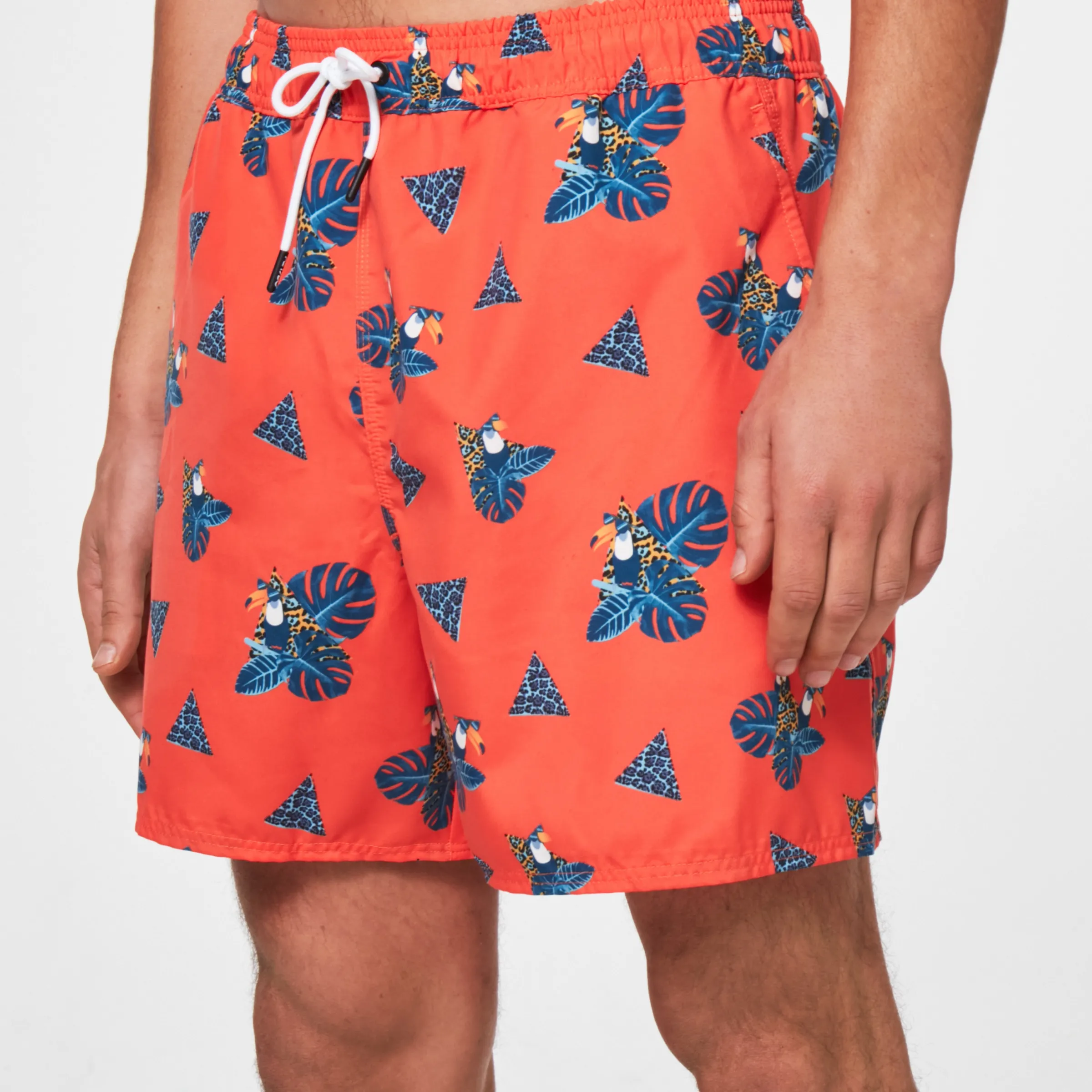 Oakley Toucan Tropics 16 Beach Short Toucan Magma Orange Fashion